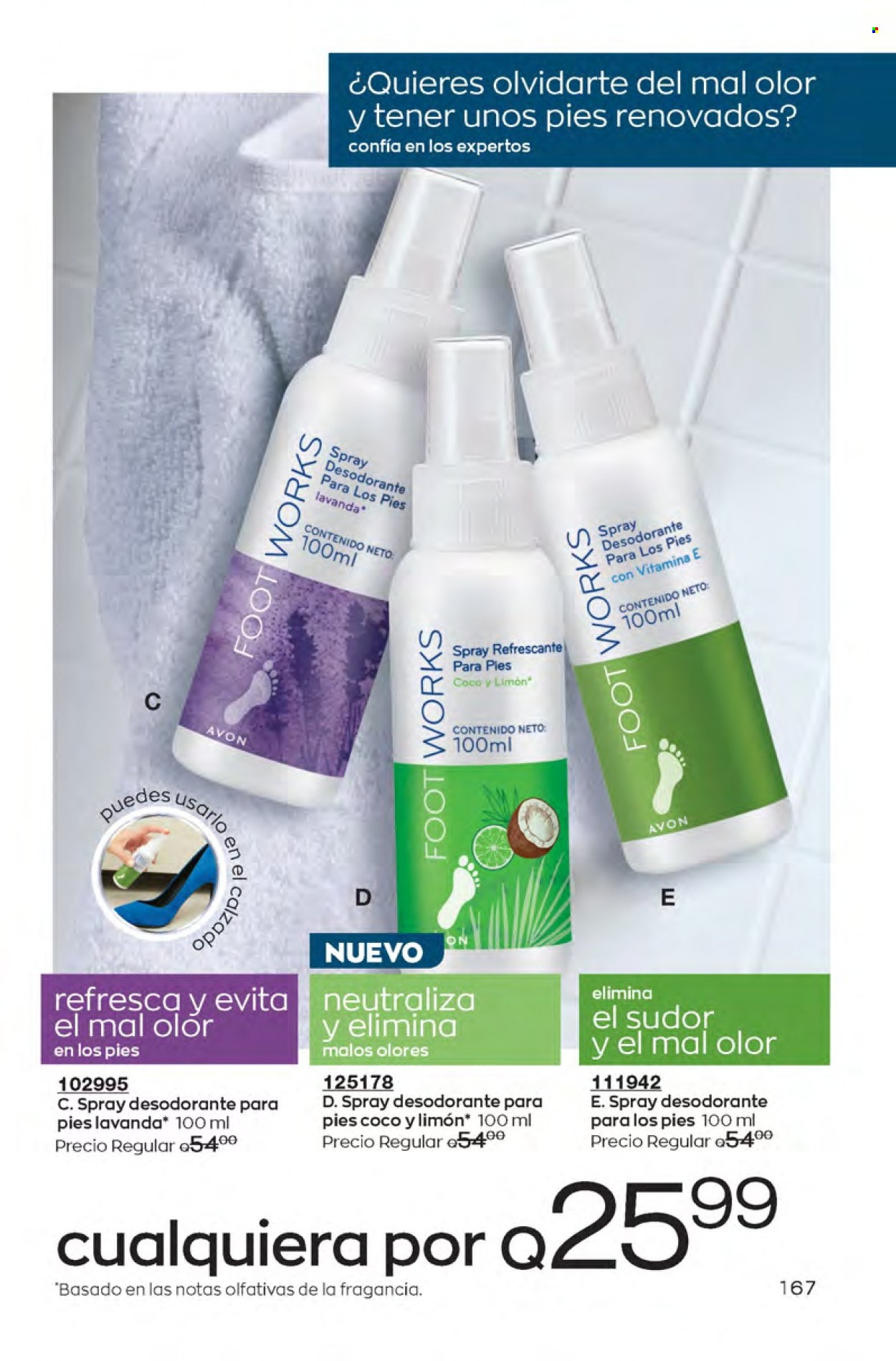 Catálogo Avon. Página 167