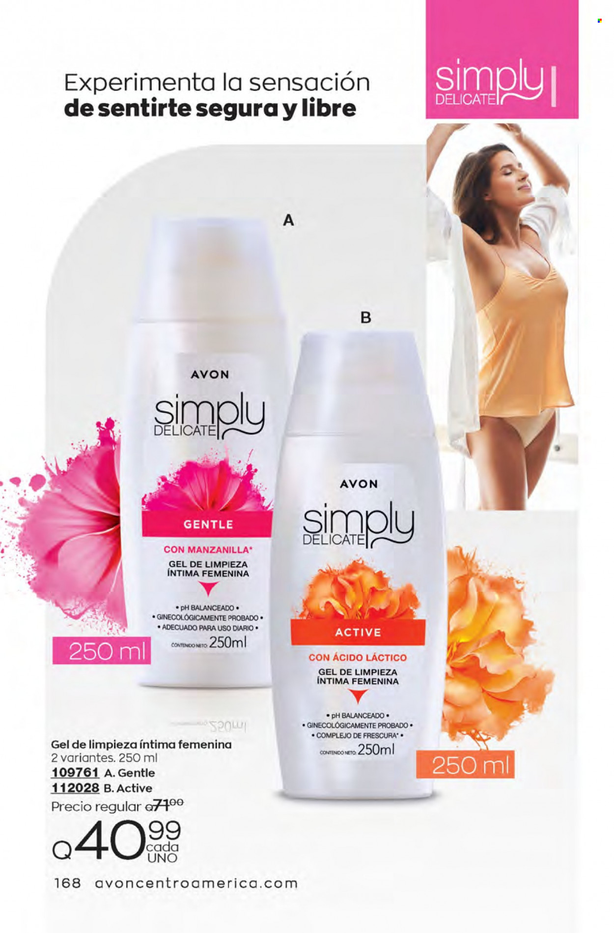 Catálogo Avon. Página 168