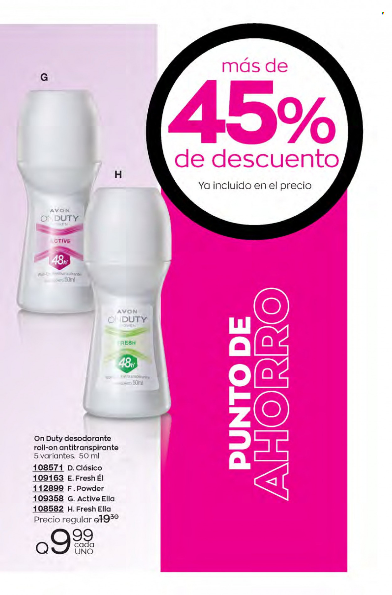 Catálogo Avon. Página 191