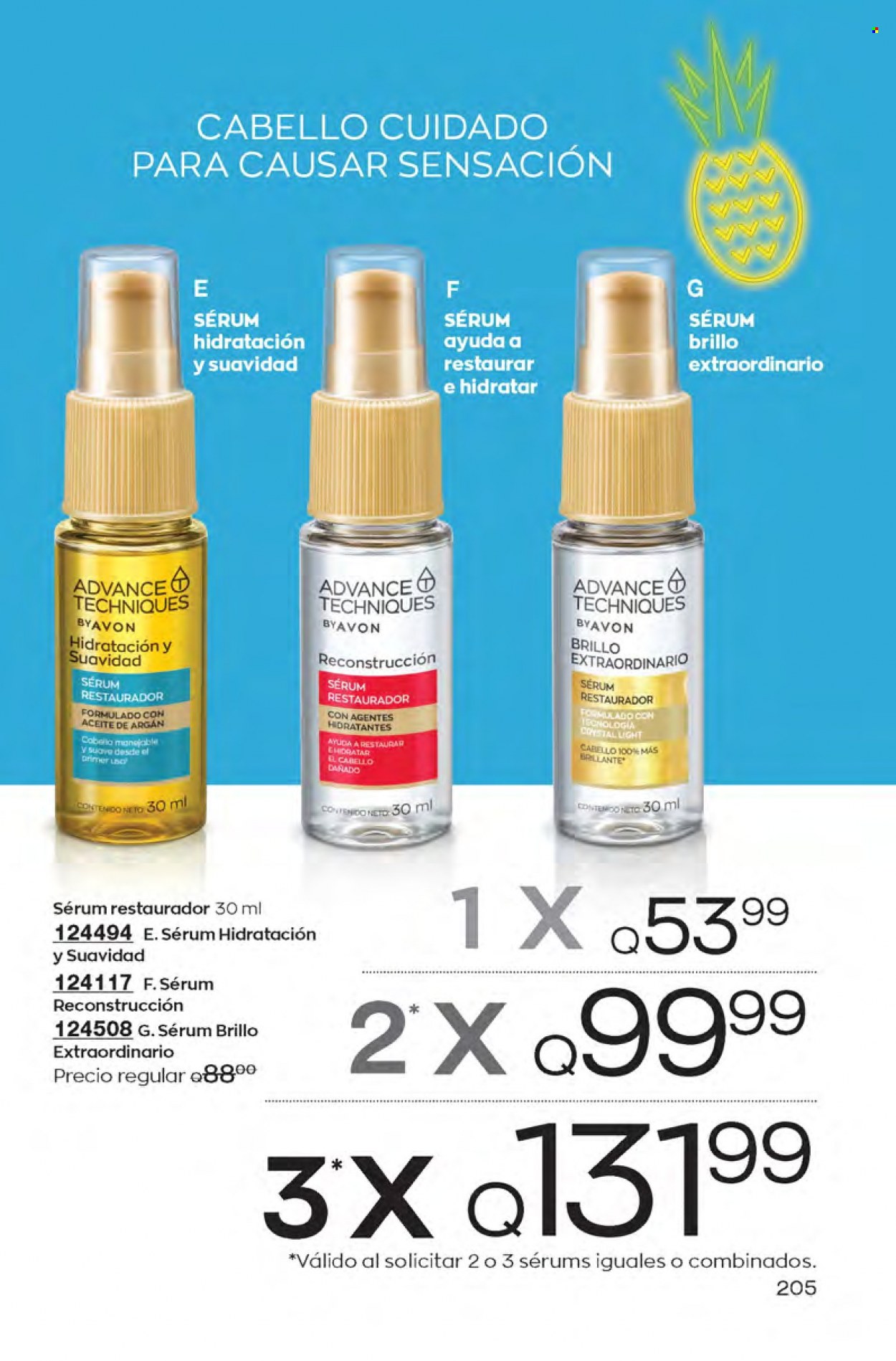 Catálogo Avon. Página 205
