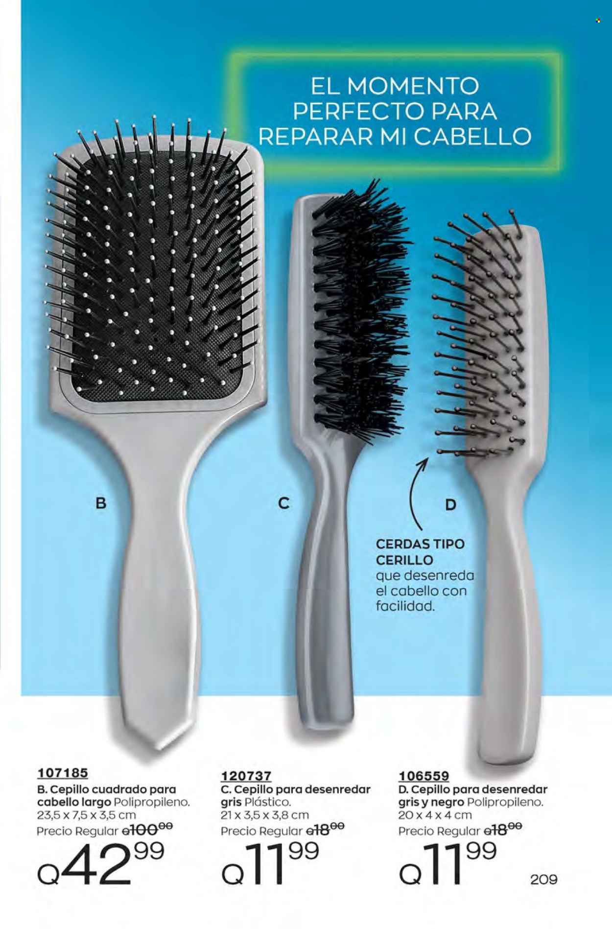 Catálogo Avon. Página 209