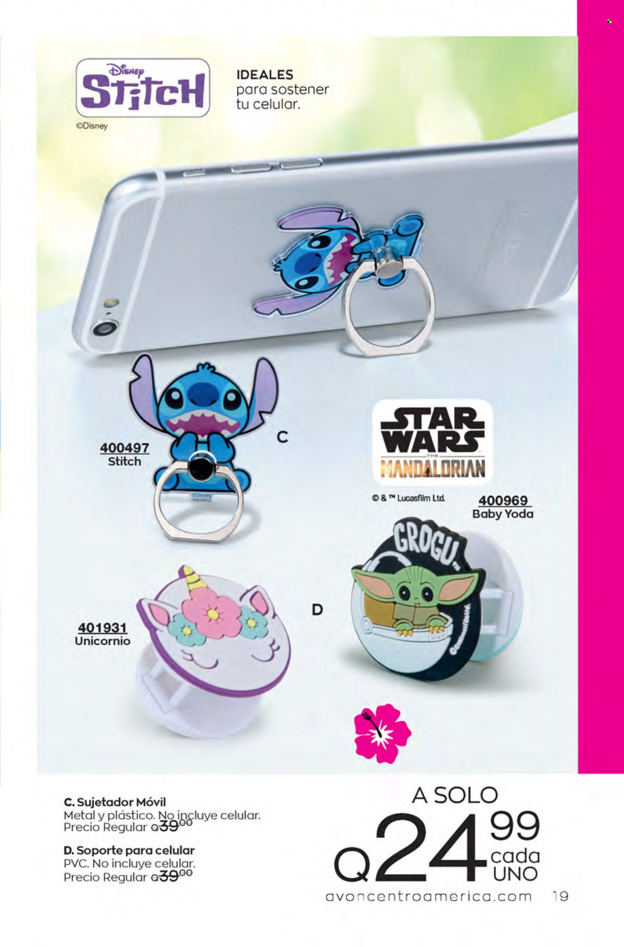 Catálogo Avon. Página 19