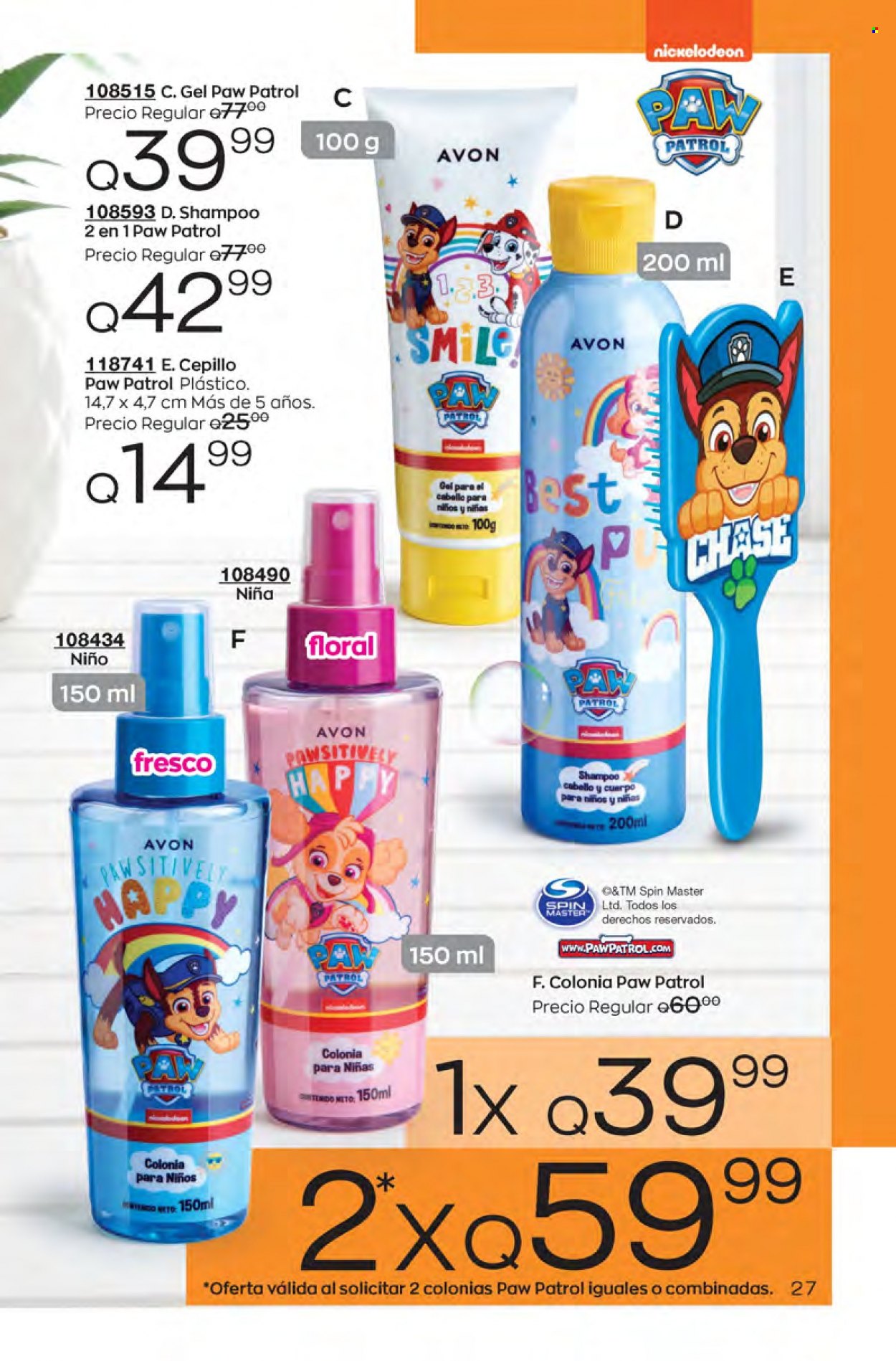 Catálogo Avon. Página 27