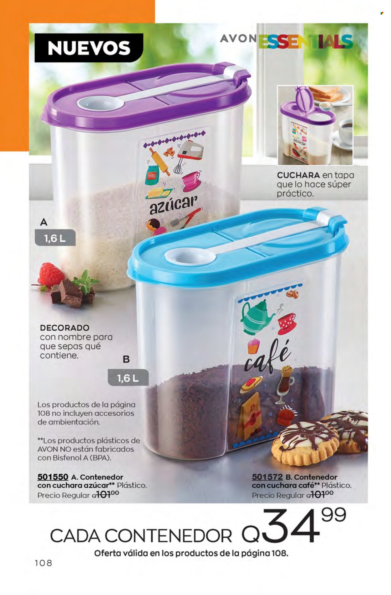 Catálogo Avon. Página 108