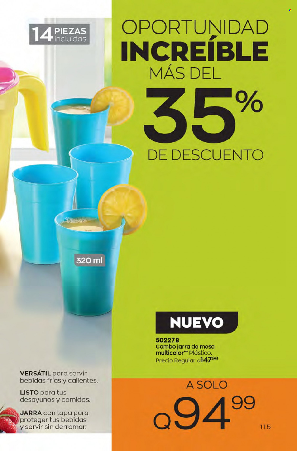 Catálogo Avon. Página 115