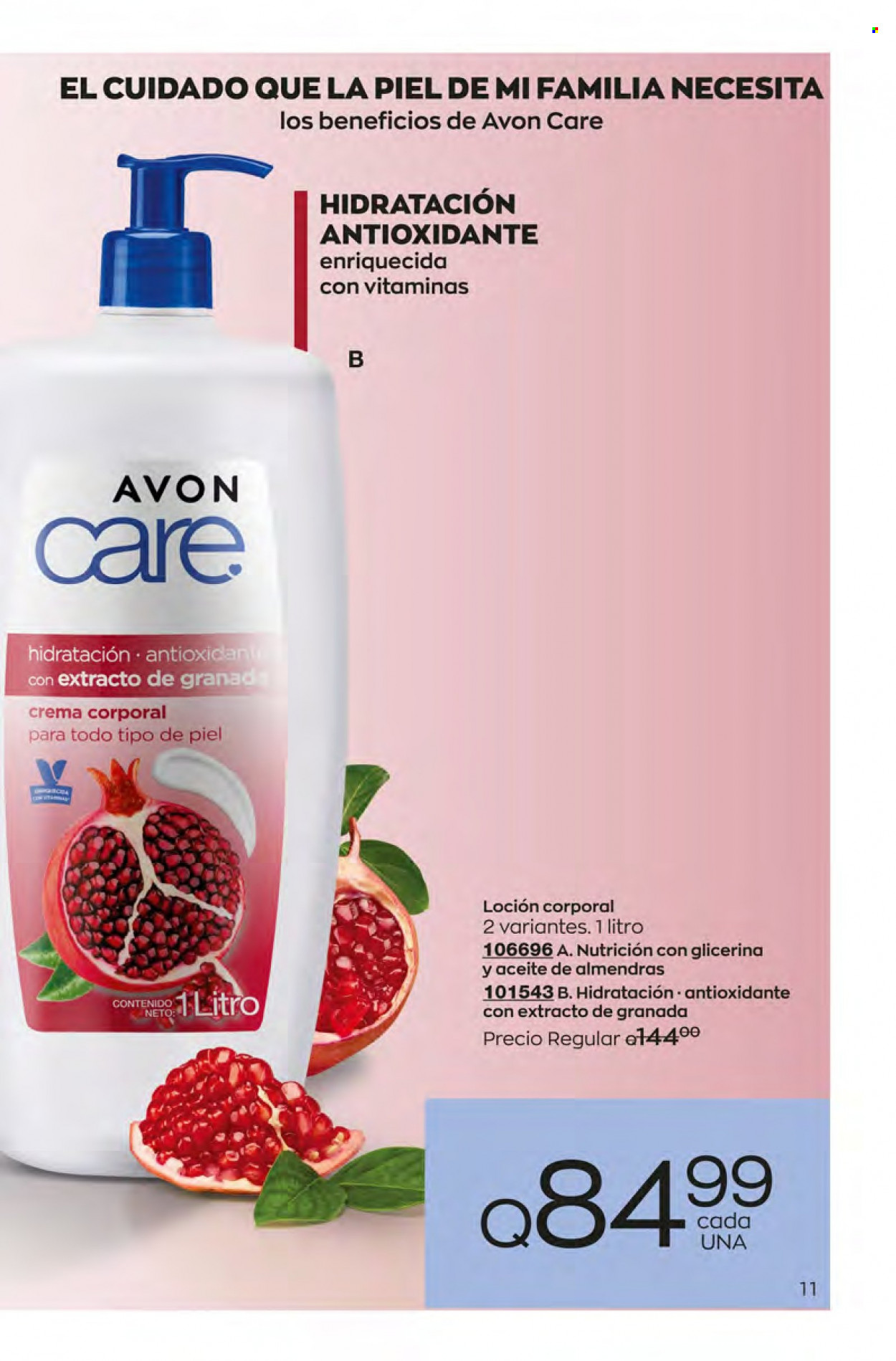 Catálogo Avon. Página 11