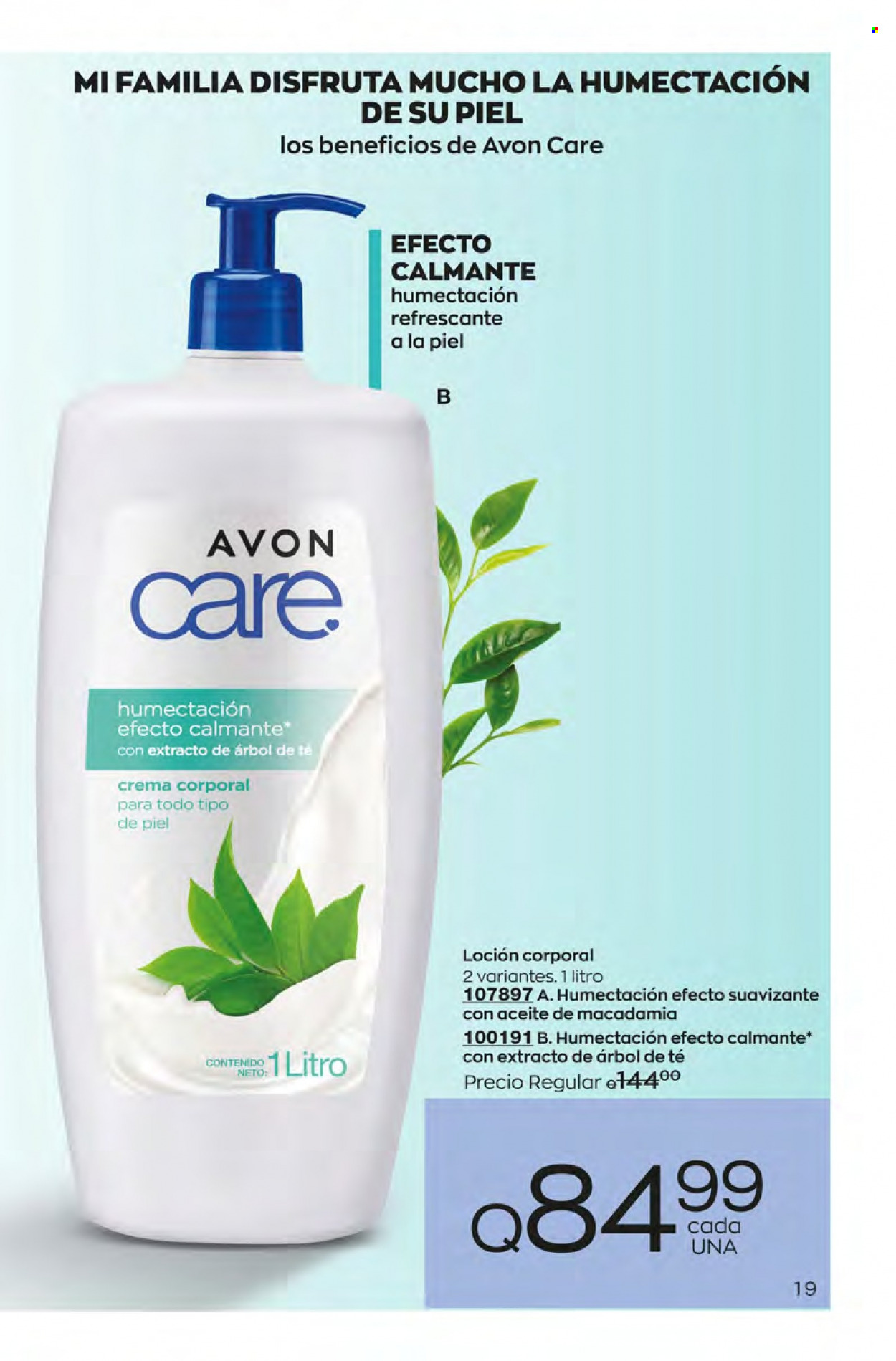 Catálogo Avon. Página 19