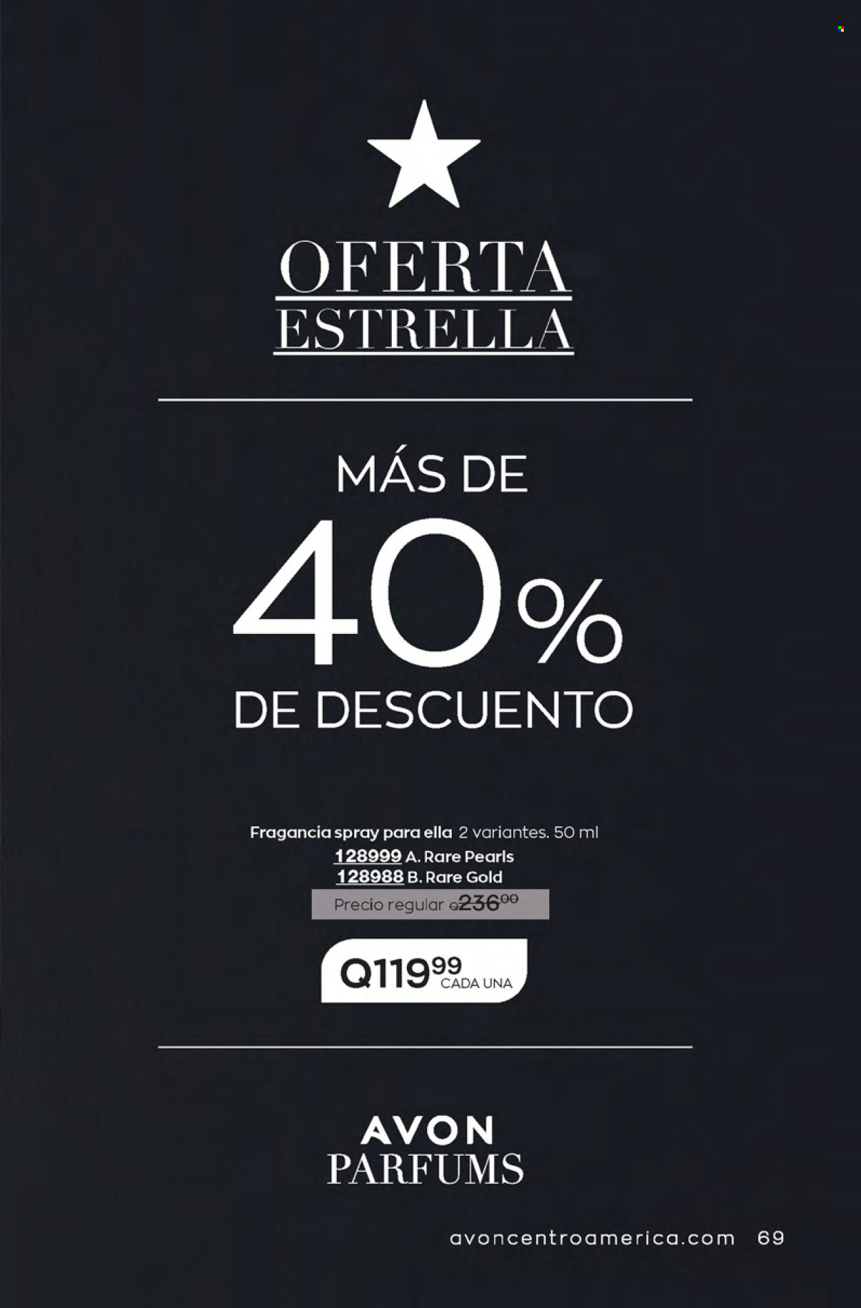 Catálogo Avon. Página 69