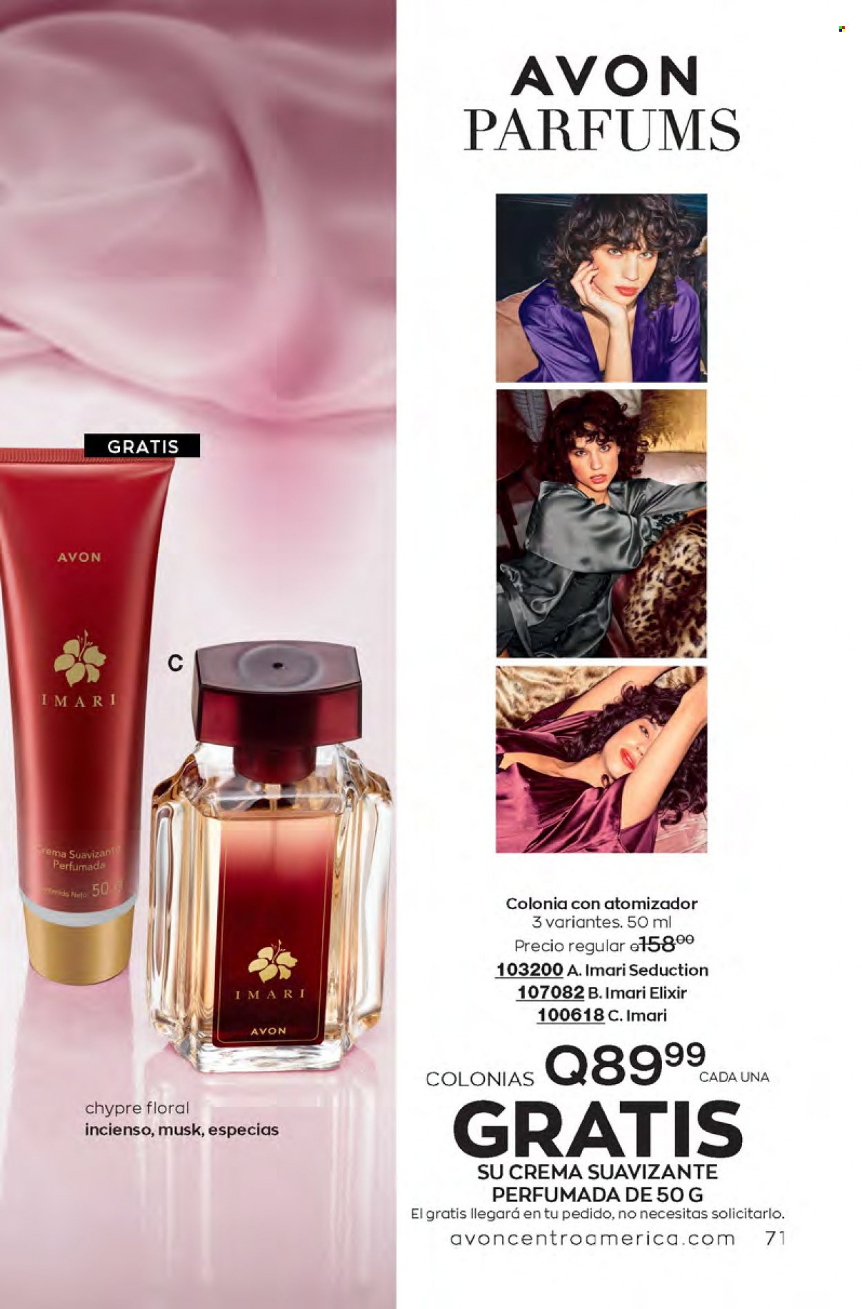 Catálogo Avon. Página 71