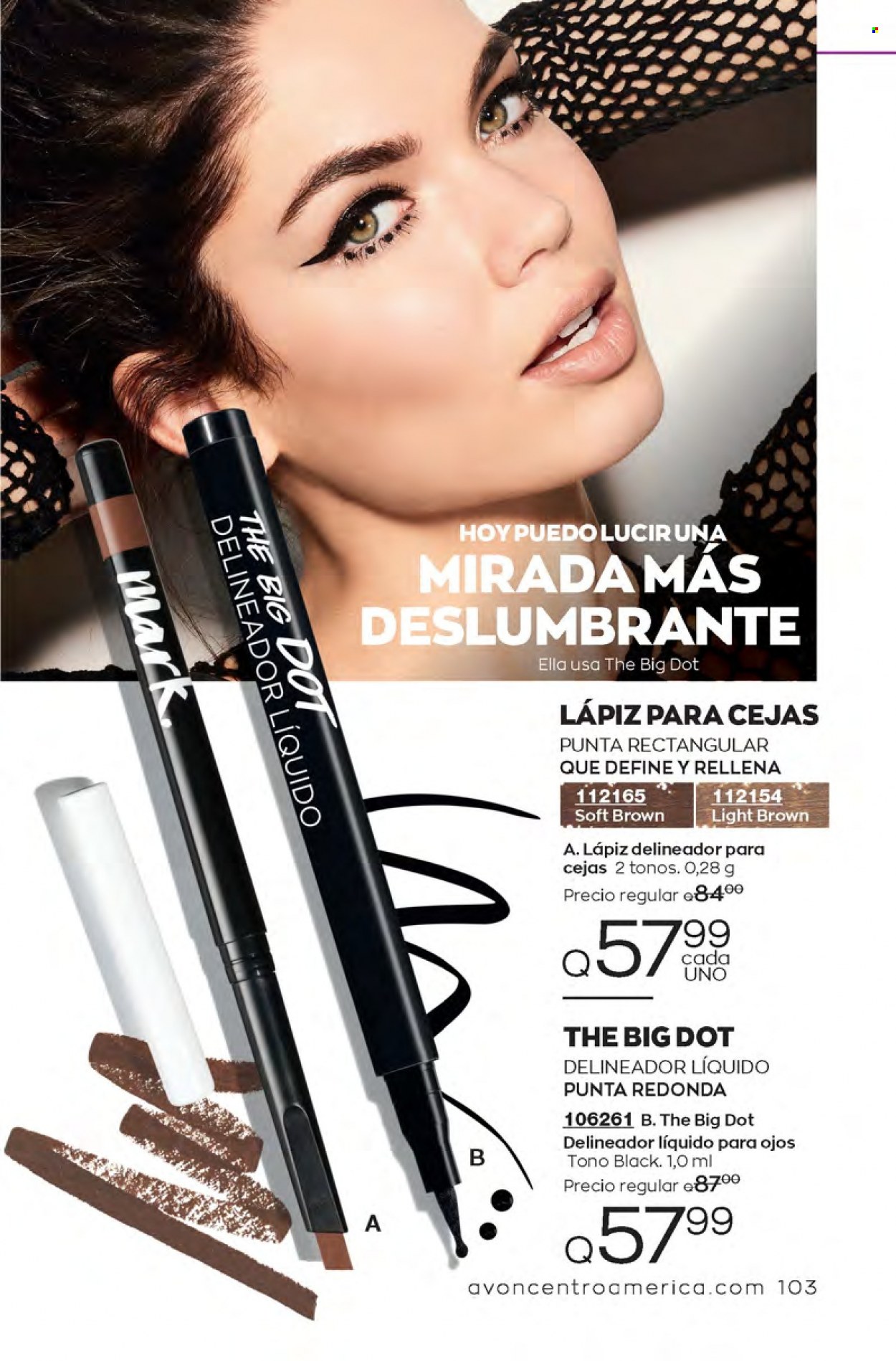Catálogo Avon. Página 103