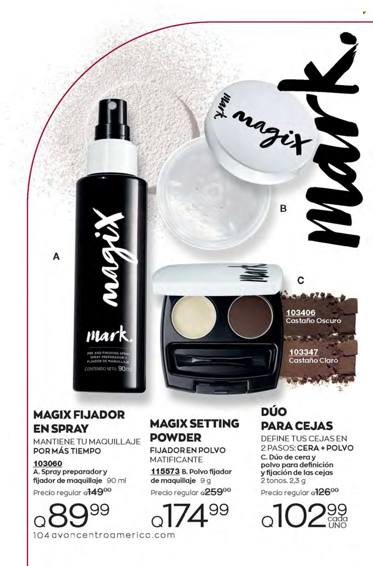 Catálogo Avon. Página 104