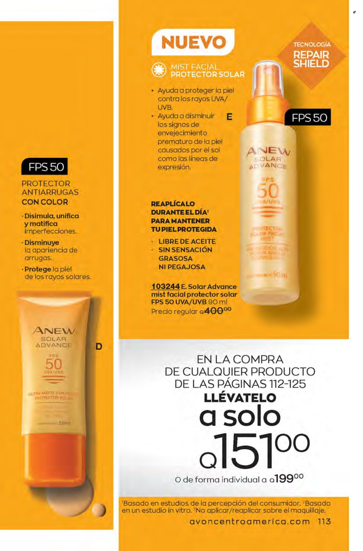 Catálogo Avon. Página 113