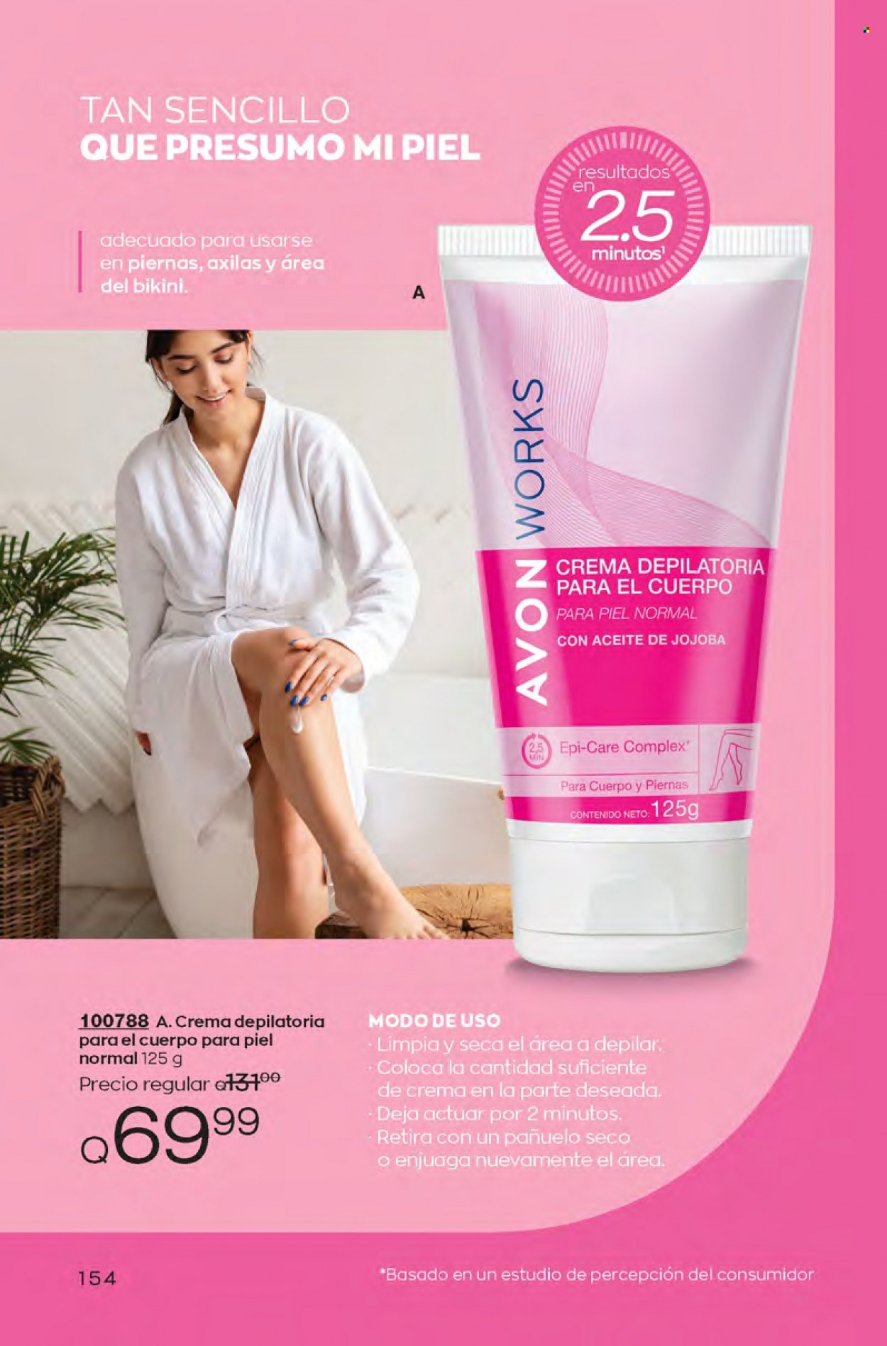Catálogo Avon. Página 154