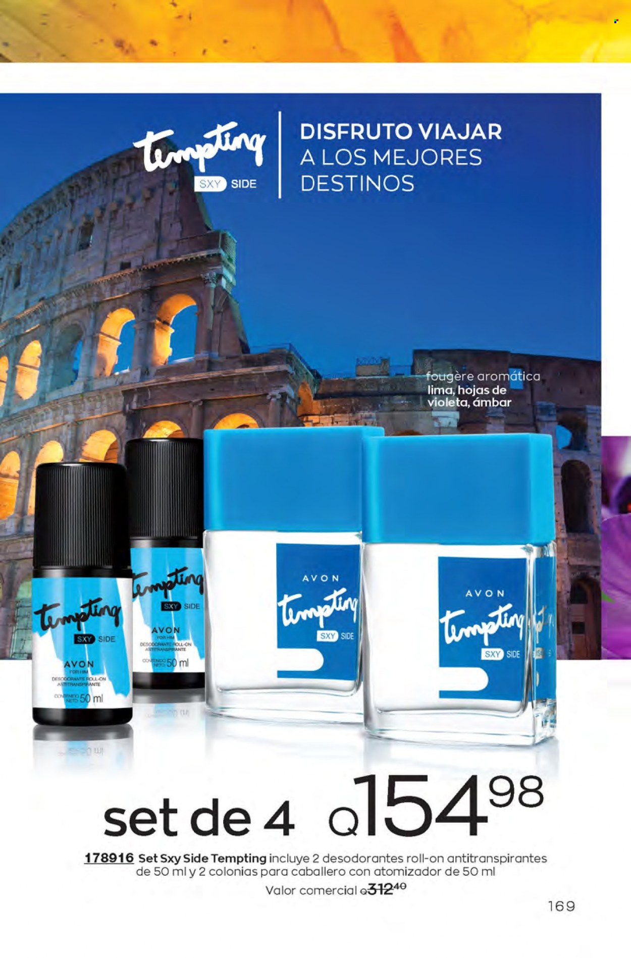 Catálogo Avon. Página 169