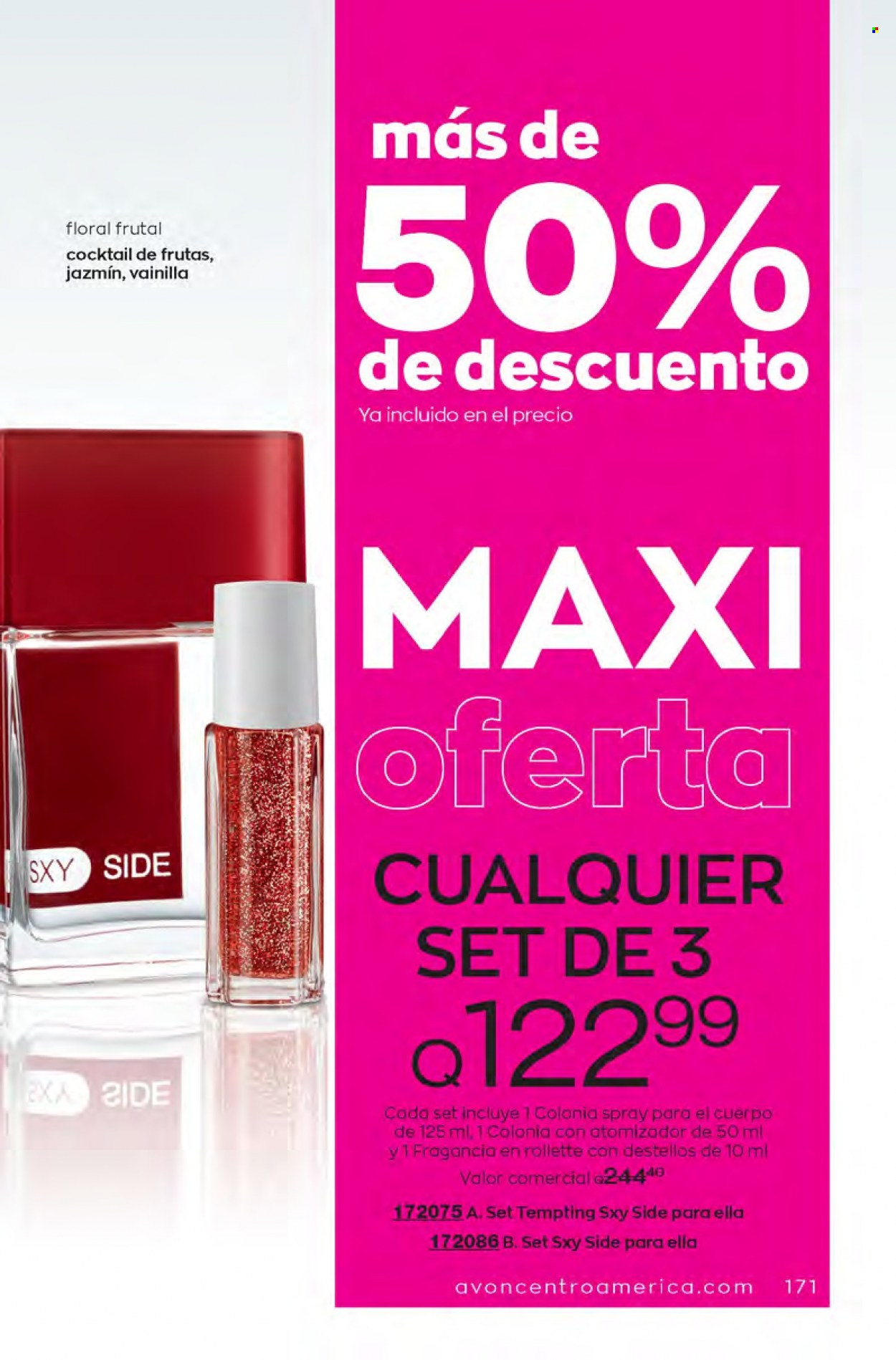 Catálogo Avon. Página 171