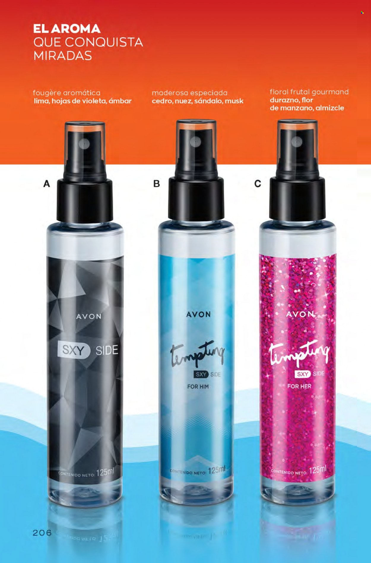 Catálogo Avon. Página 206