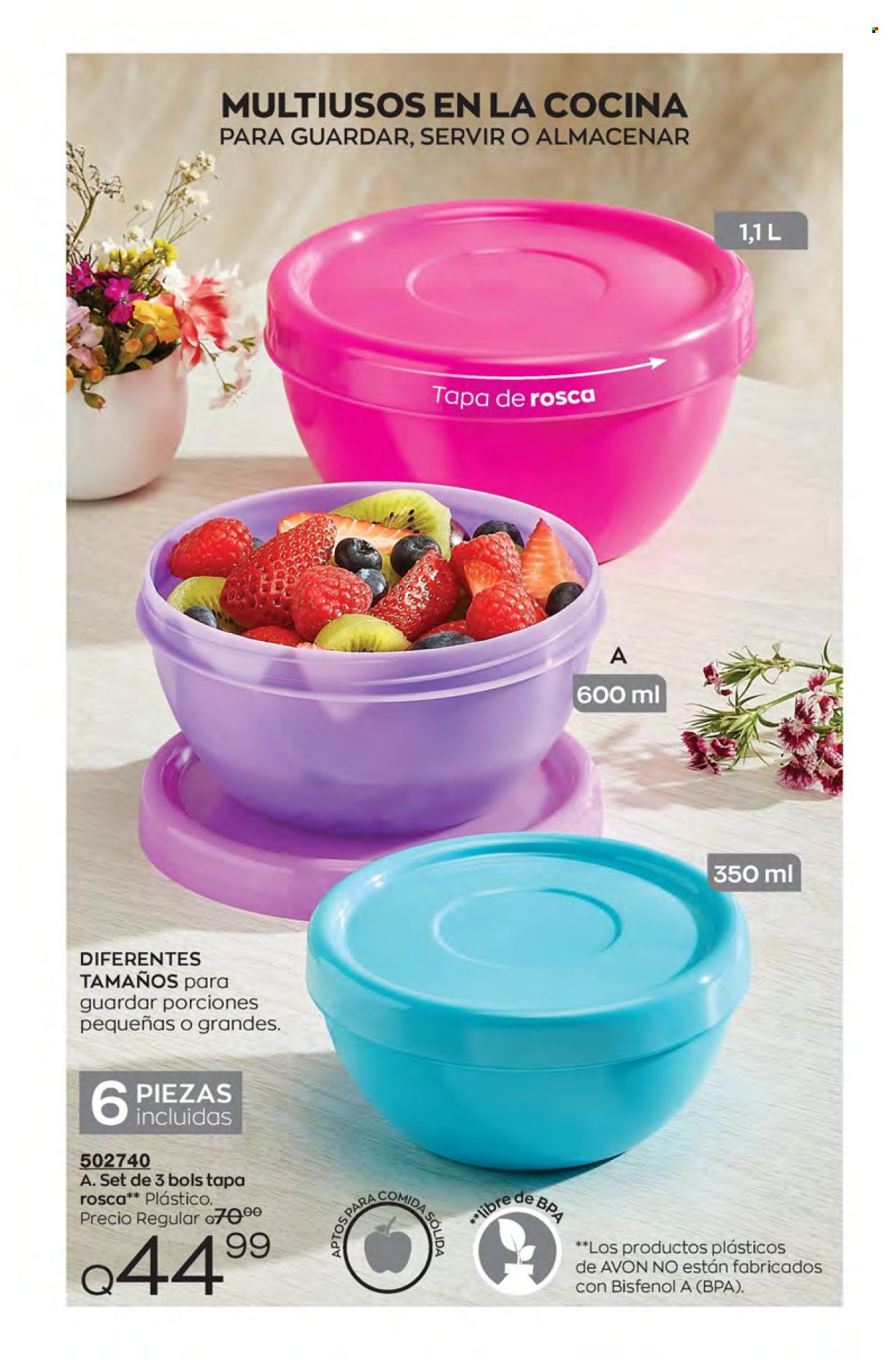 Catálogo Avon. Página 16