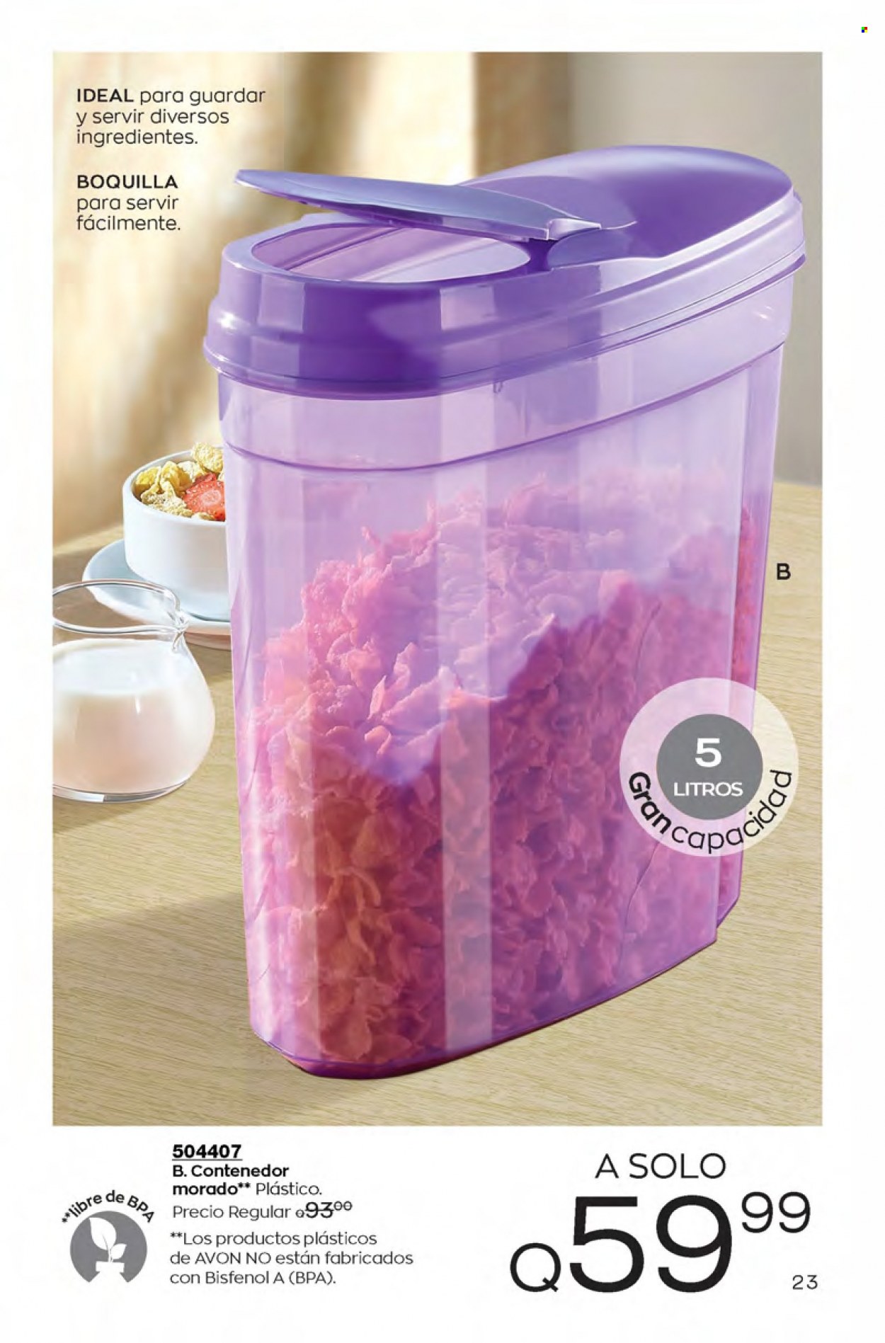 Catálogo Avon. Página 23