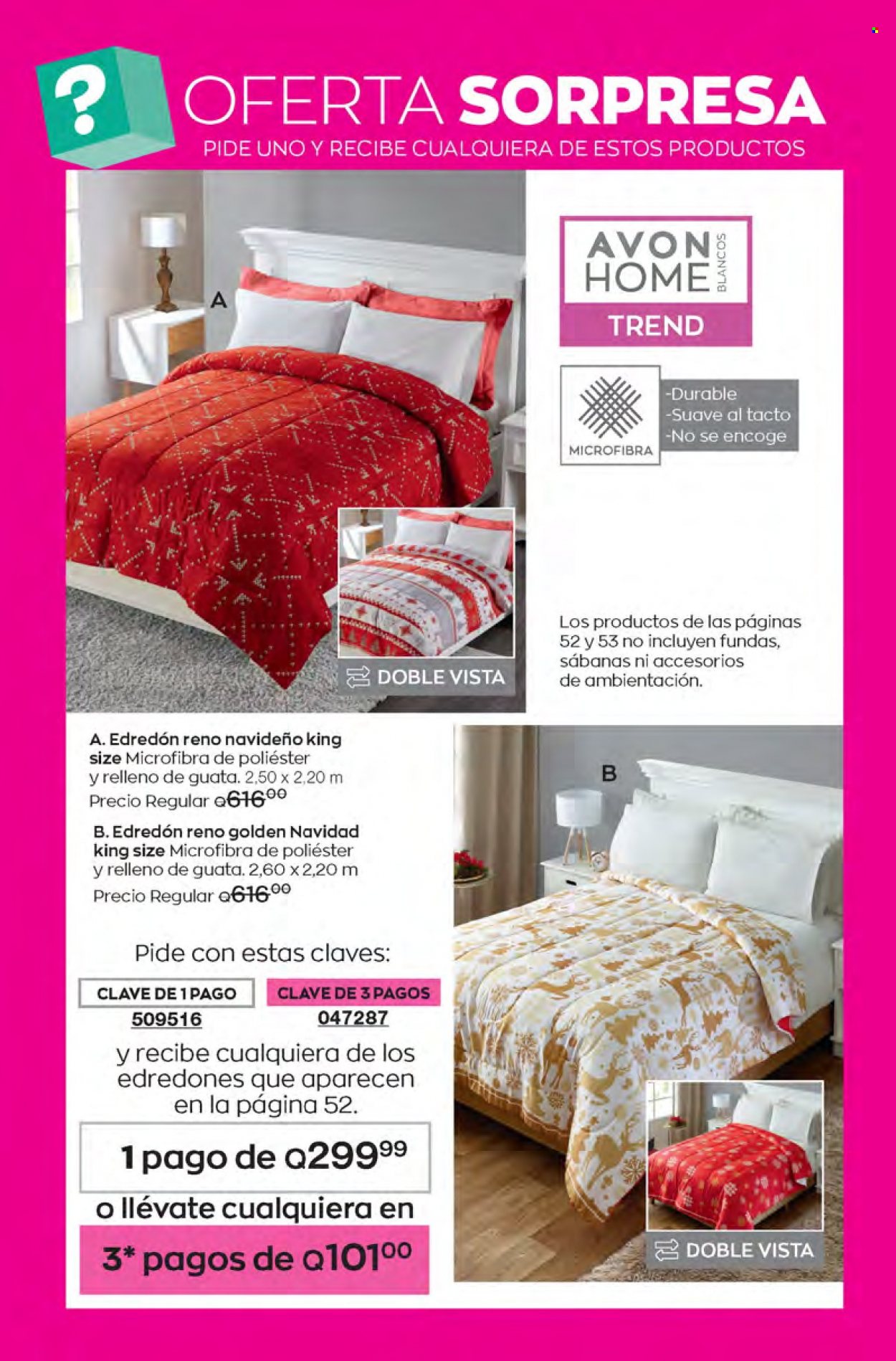 Catálogo Avon. Página 52