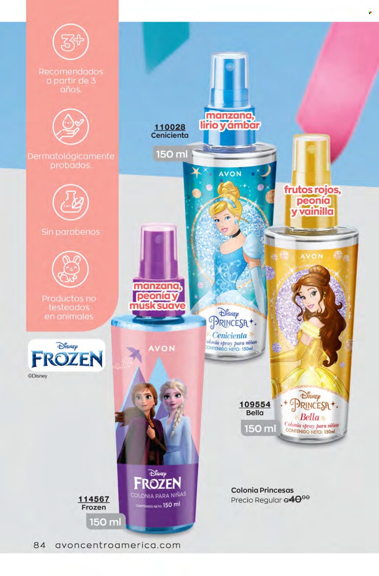 Catálogo Avon. Página 84