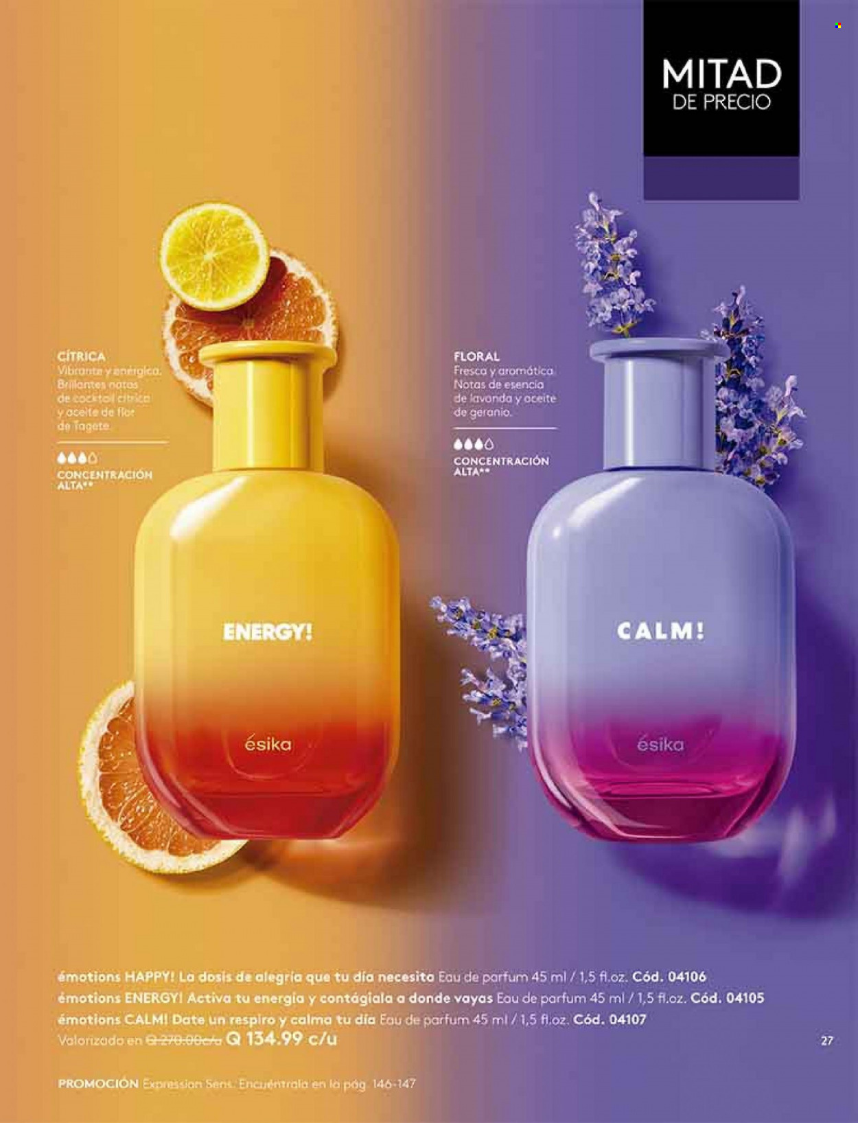 thumbnail - Folleto actual Ésika - Ventas - perfume. Página 27.