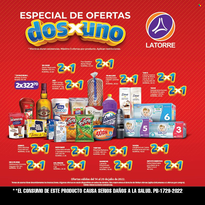 Catálogo Supermercados La Torre - 14.7.2022 - 20.7.2022. Página 1
