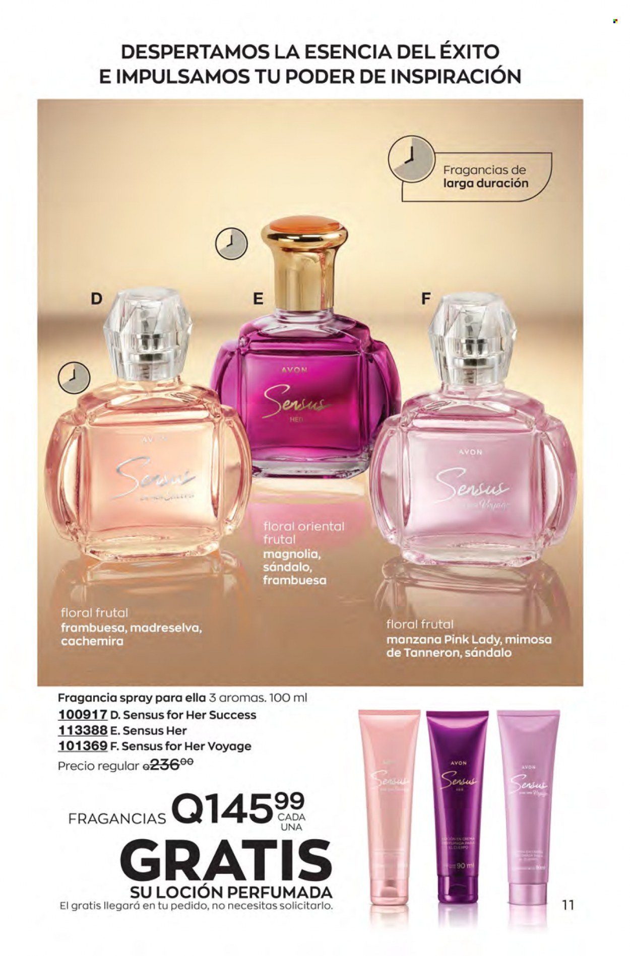 Catálogo Avon. Página 11
