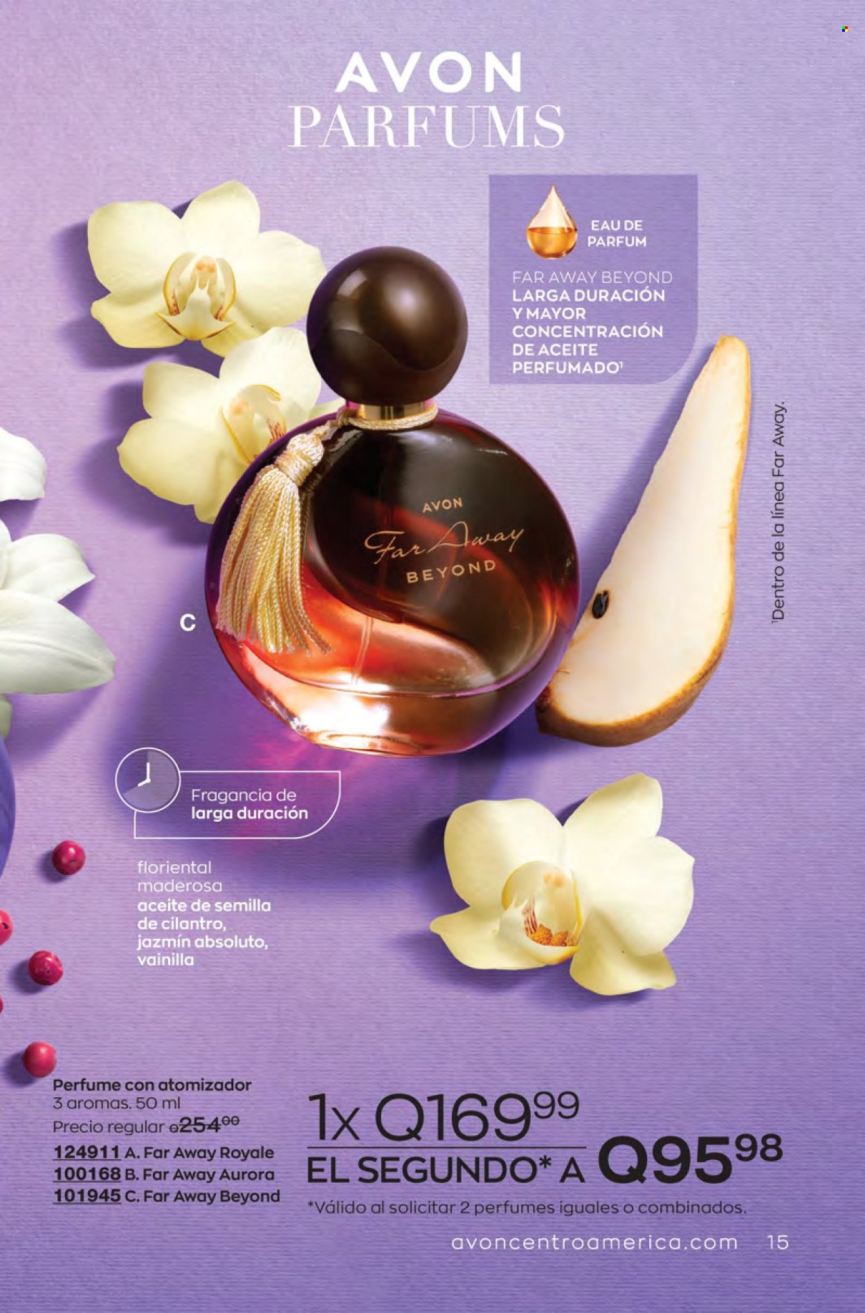 thumbnail - Folleto actual Avon - Ventas - perfume, Far Away. Página 15.