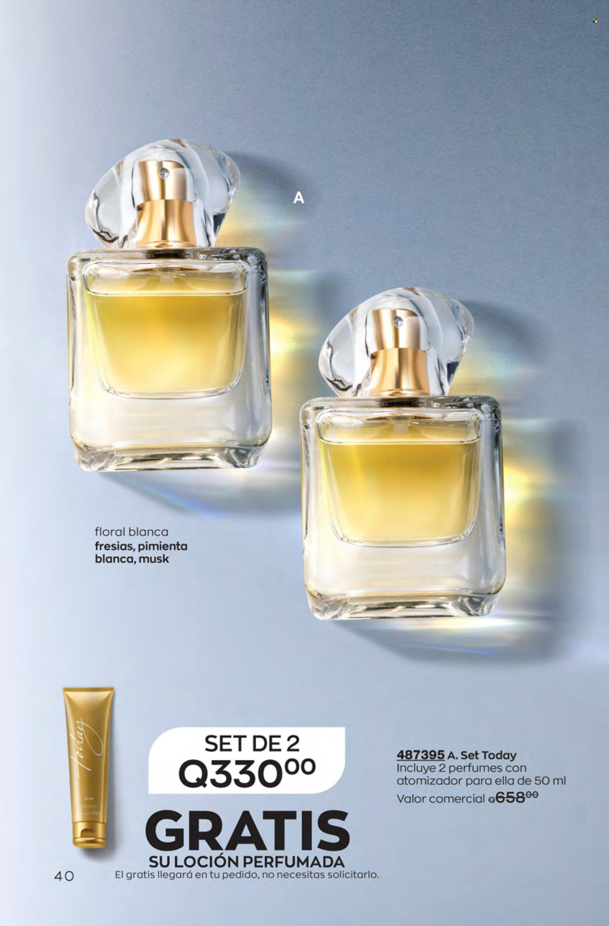 thumbnail - Folleto actual Avon - Ventas - loción, perfume. Página 40.