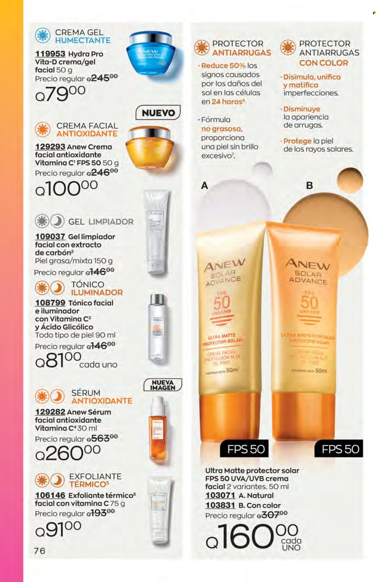 Catálogo Avon. Página 76