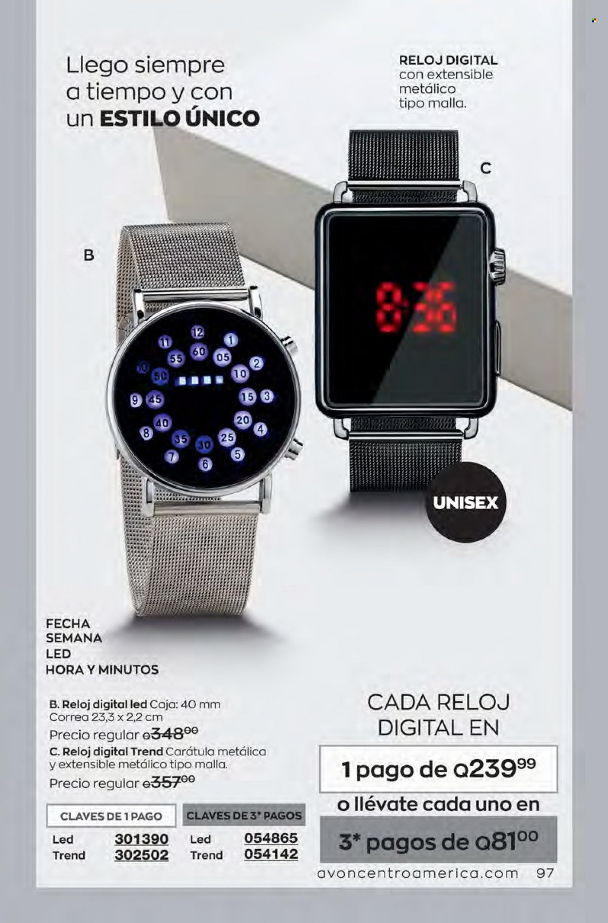 Catálogo Avon. Página 97