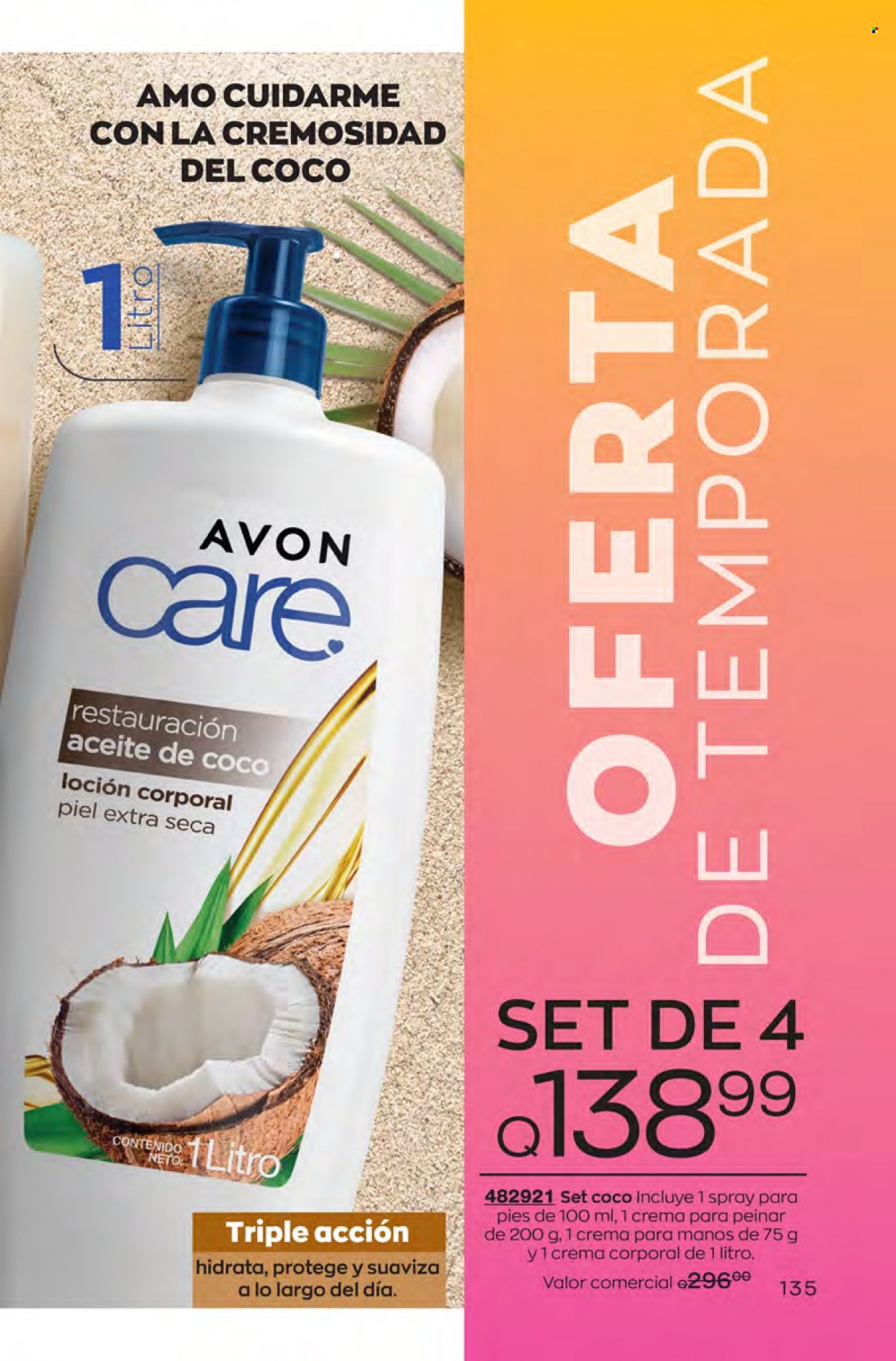 Catálogo Avon. Página 135