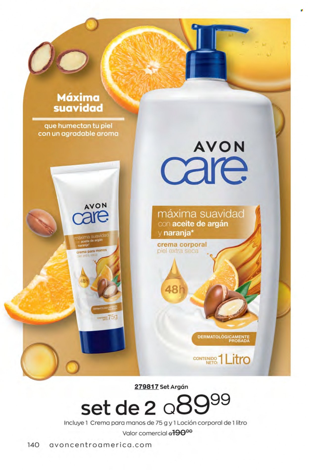 Catálogo Avon. Página 140
