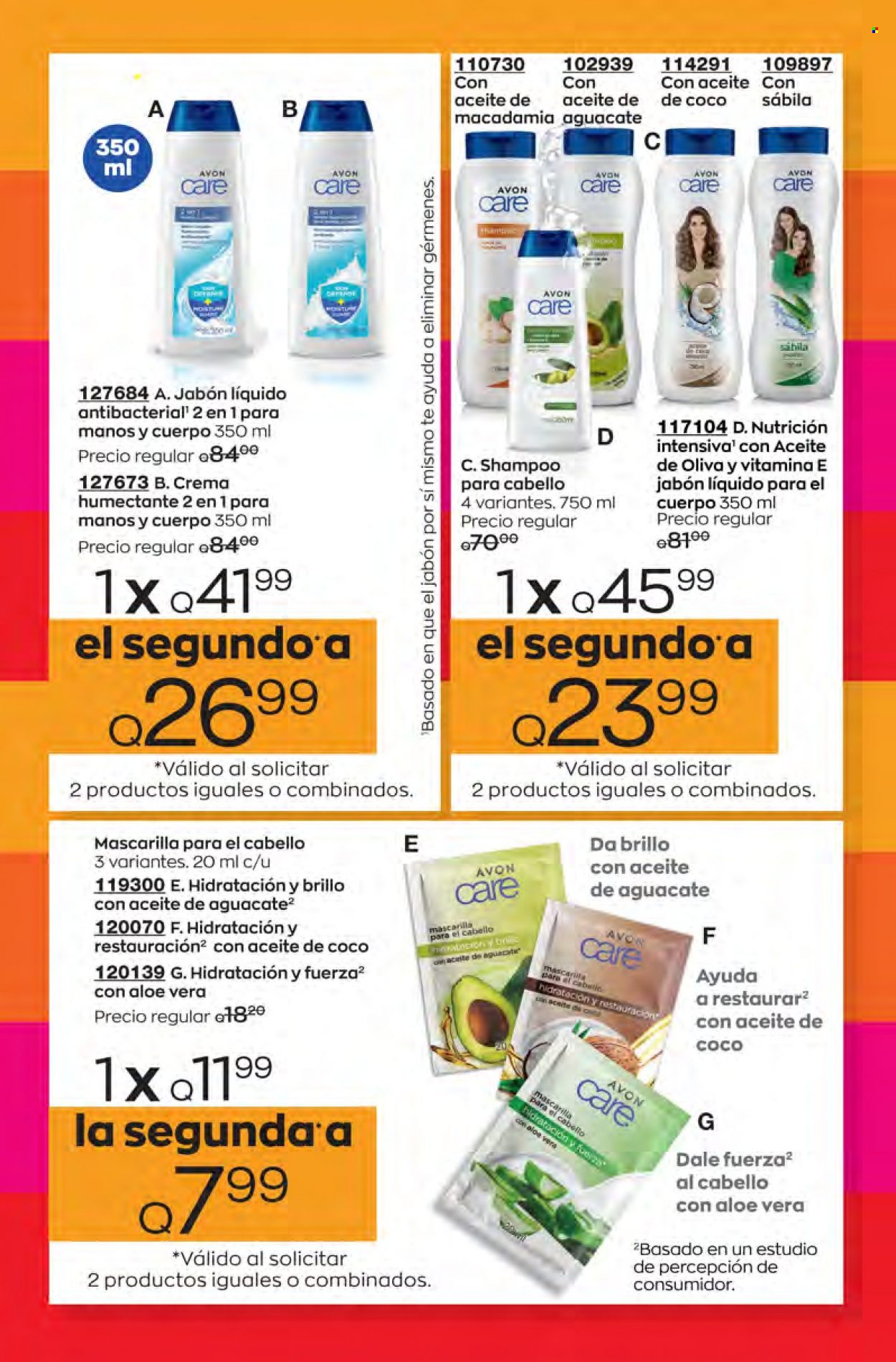 Catálogo Avon. Página 168