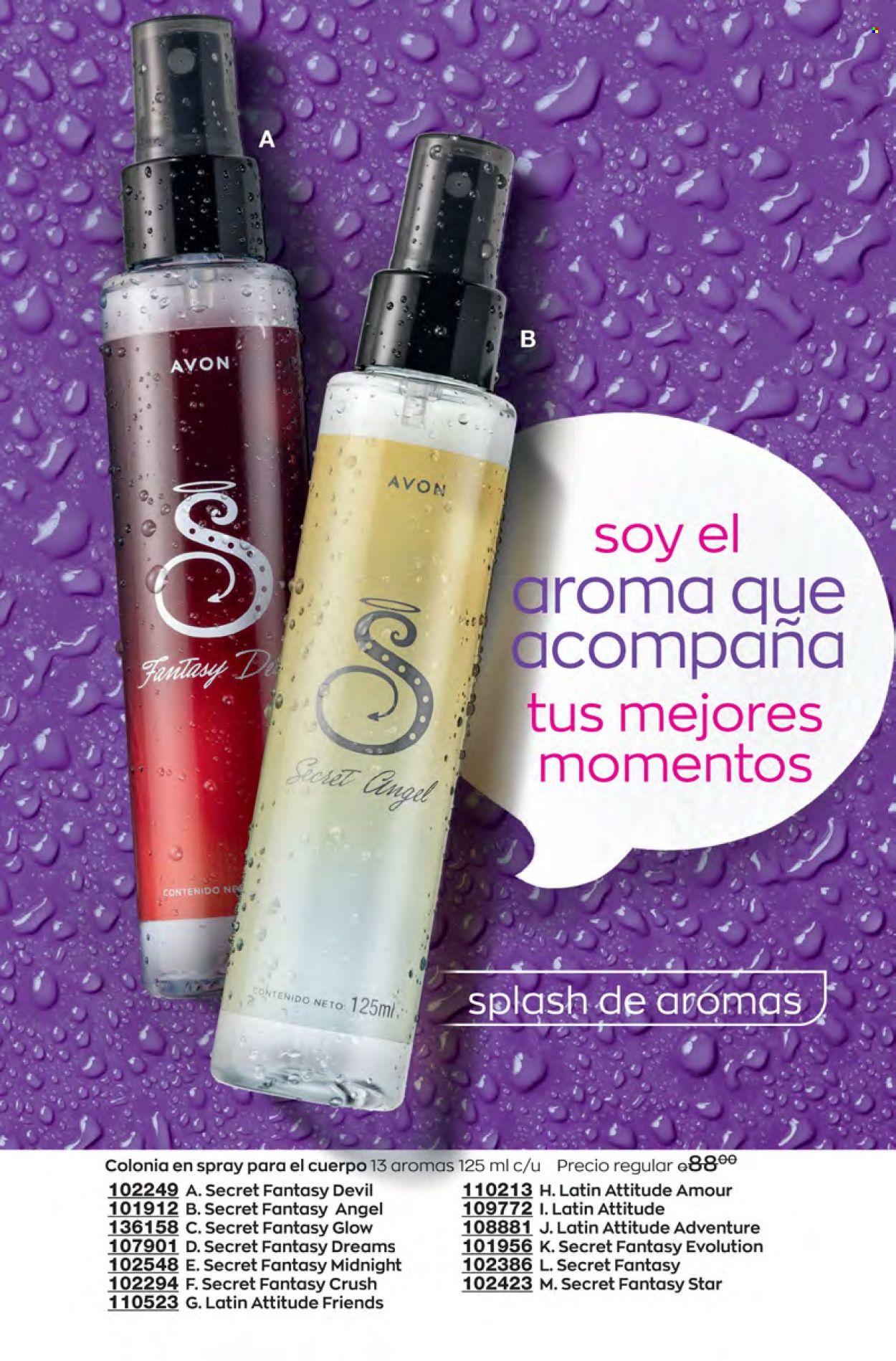 Catálogo Avon. Página 204
