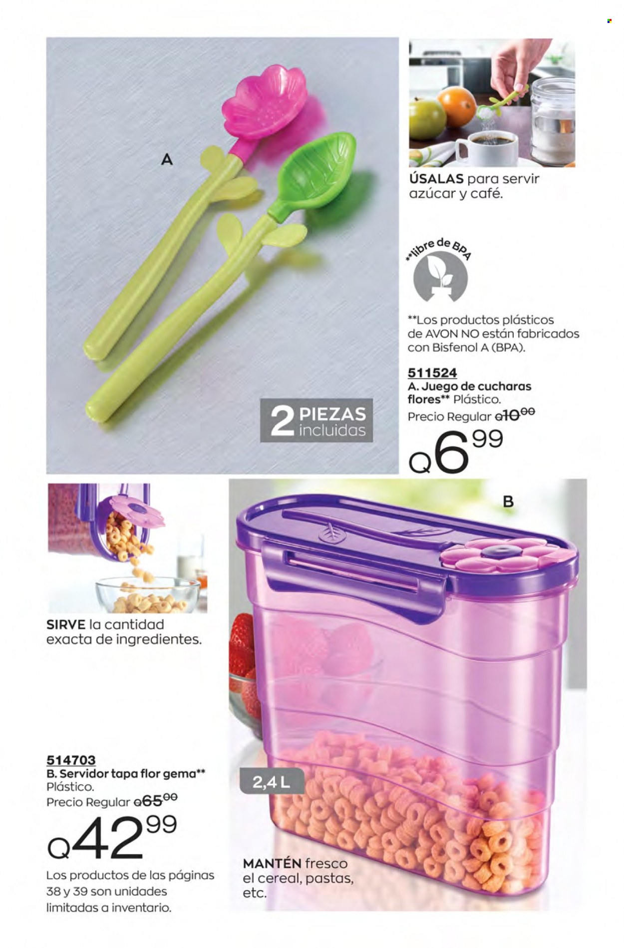 Catálogo Avon. Página 38