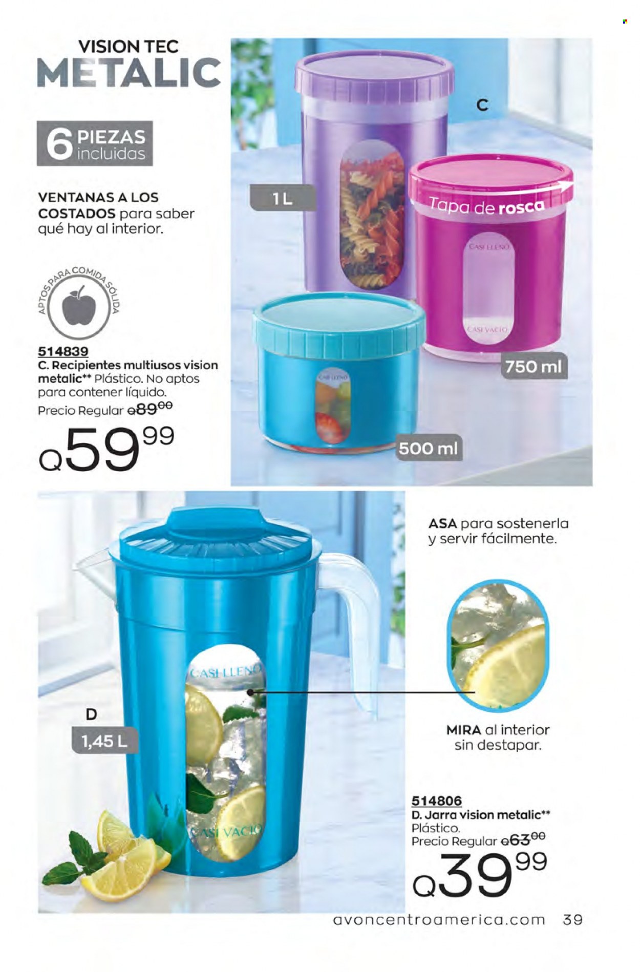 Catálogo Avon. Página 39