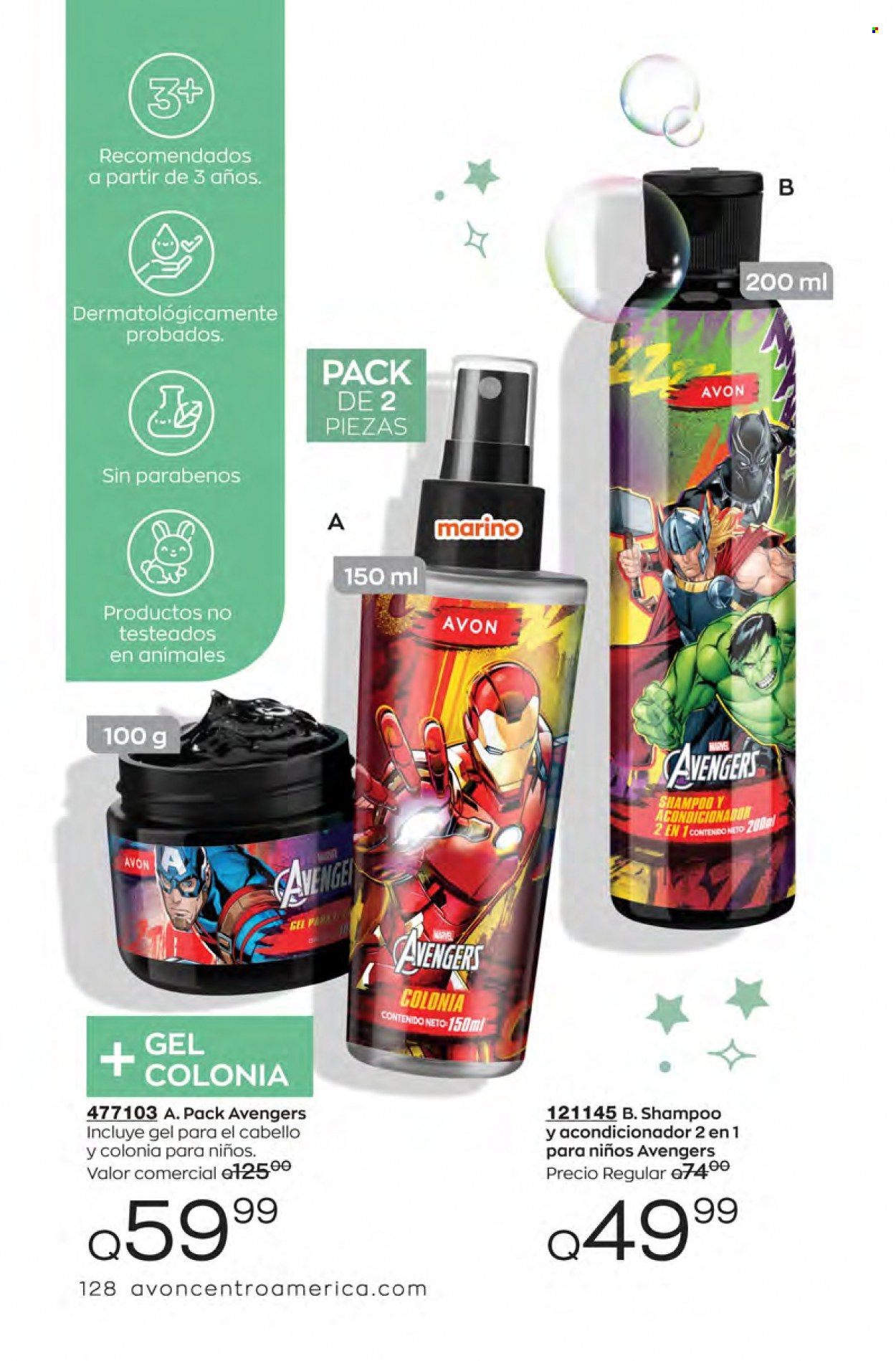 Catálogo Avon. Página 128