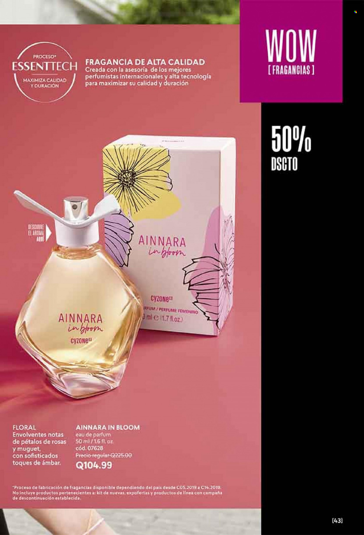 thumbnail - Folleto actual Cyzone - Ventas - perfume. Página 43.