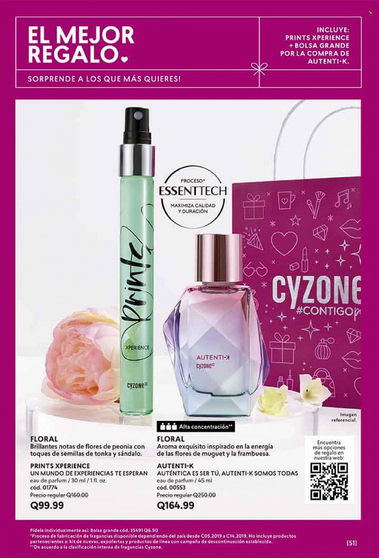 thumbnail - Folleto actual Cyzone - Ventas - perfume, bolso. Página 51.