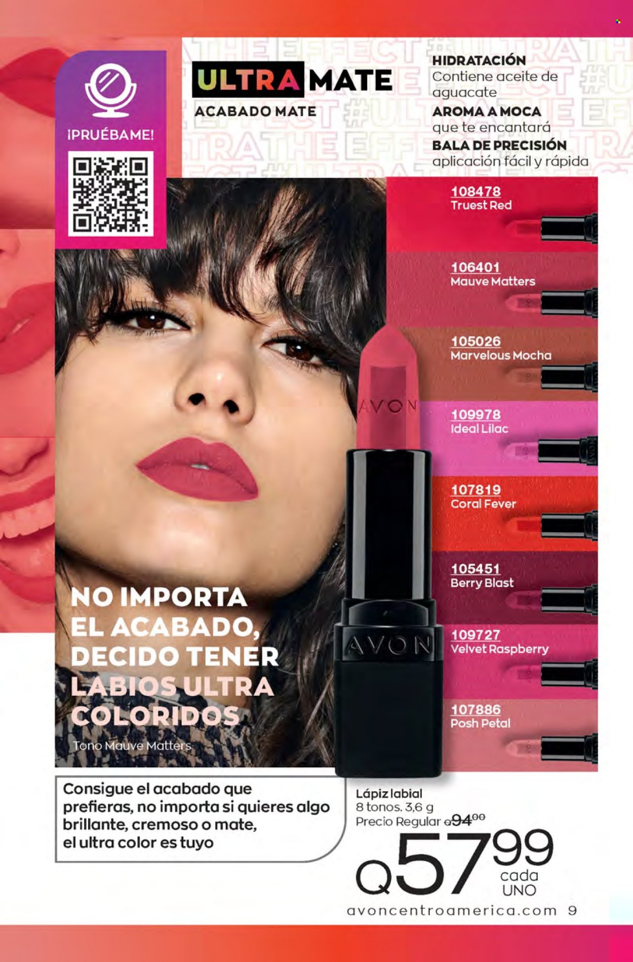 Catálogo Avon. Página 9