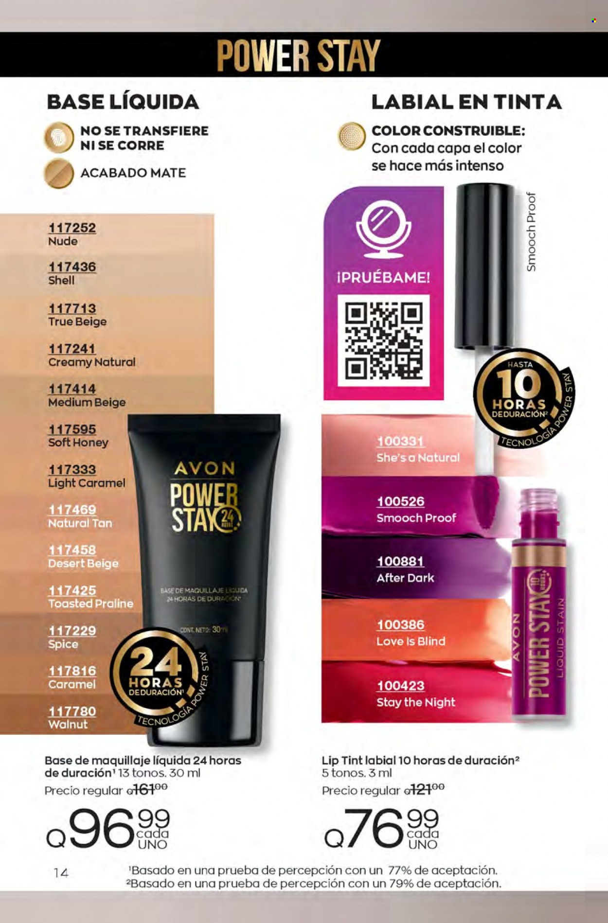 Catálogo Avon. Página 14