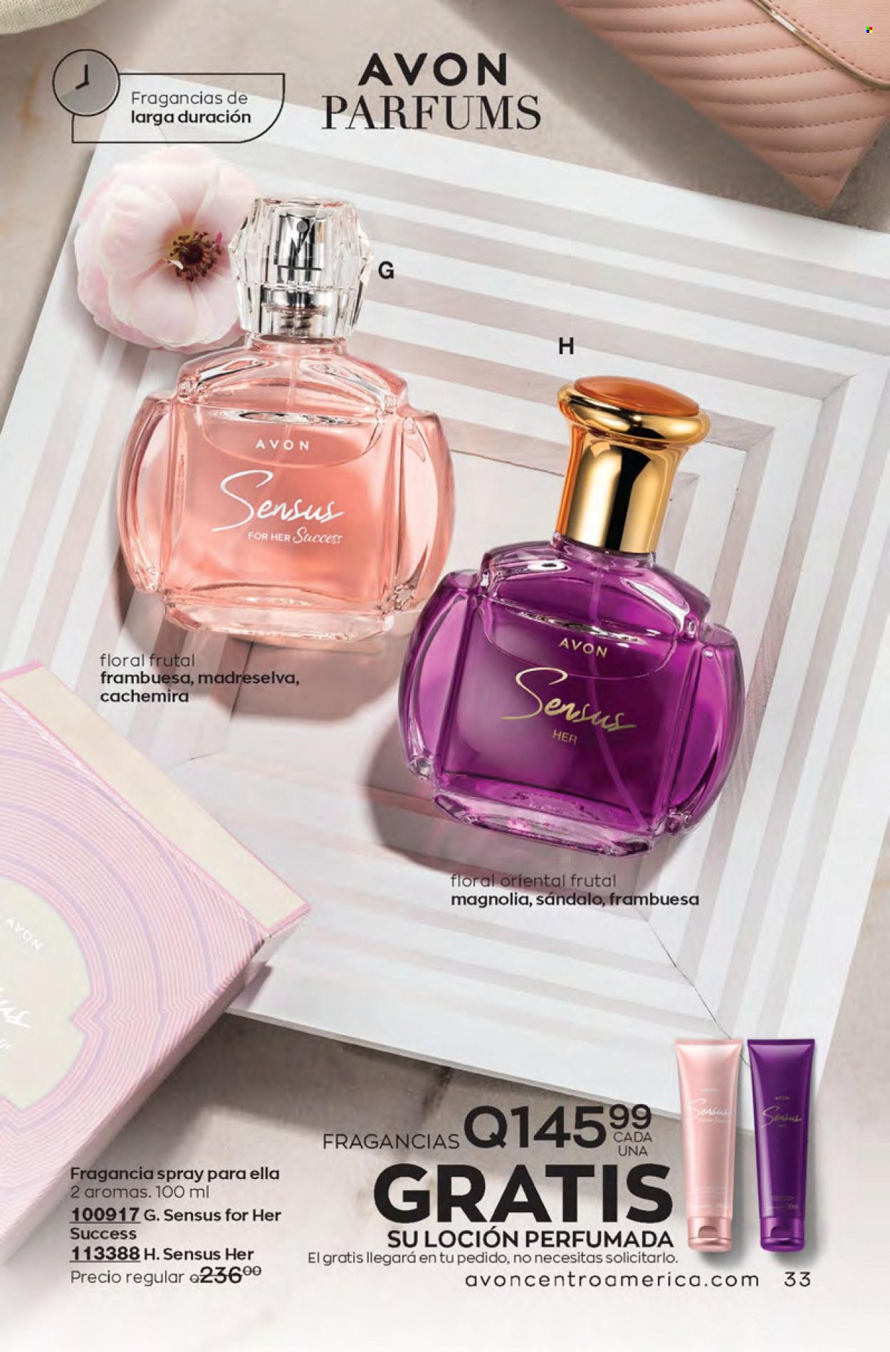 Catálogo Avon. Página 33