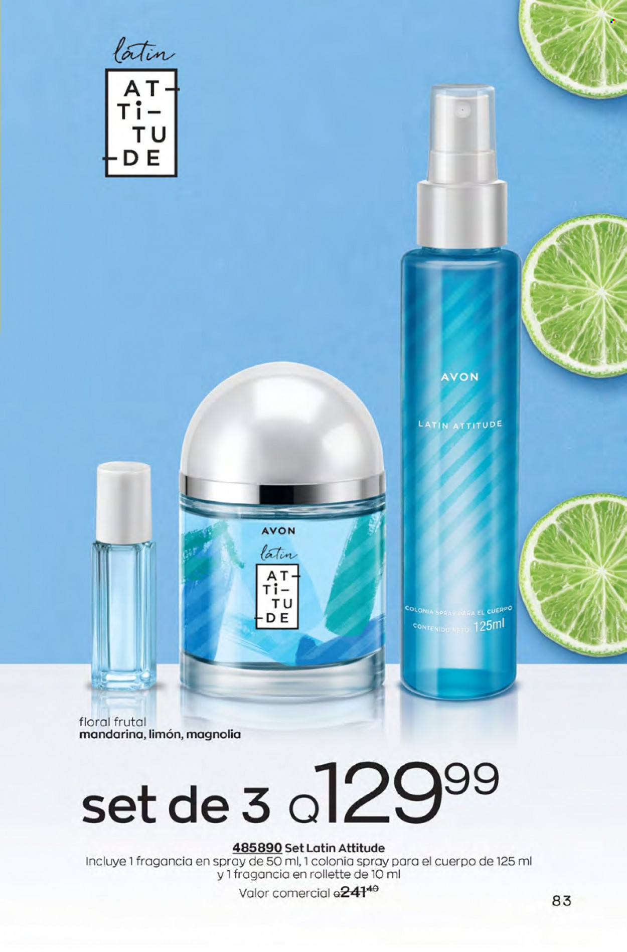 Catálogo Avon. Página 83