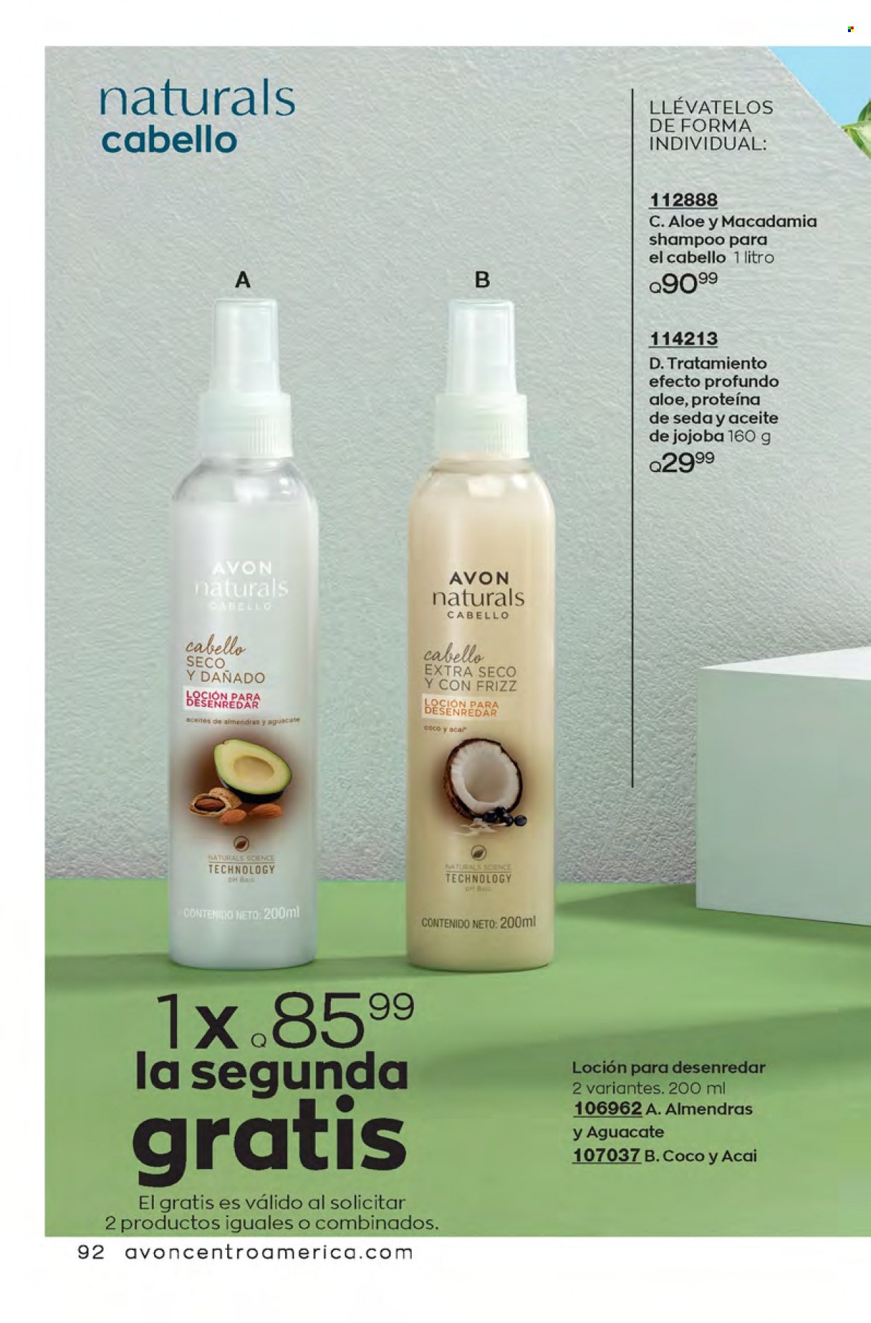 Catálogo Avon. Página 92