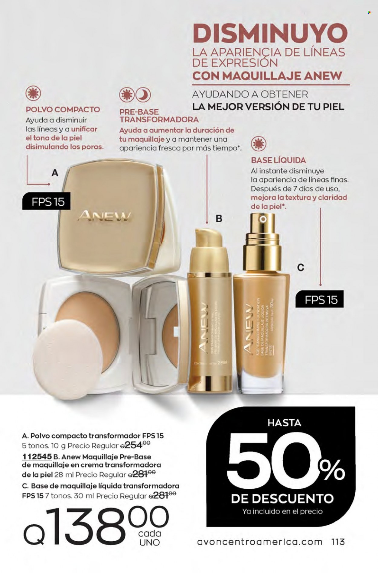Catálogo Avon. Página 113