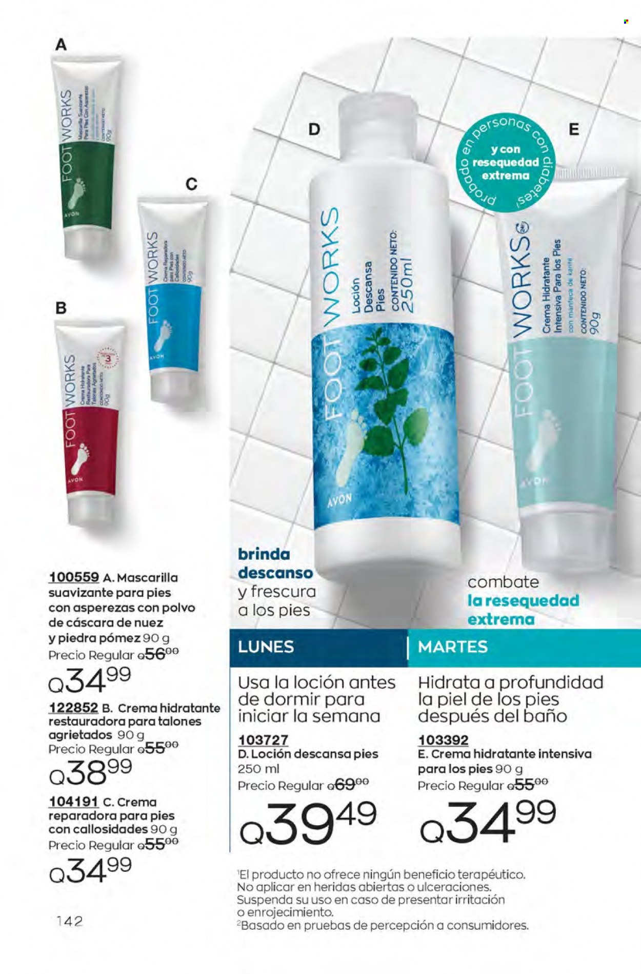 Catálogo Avon. Página 142
