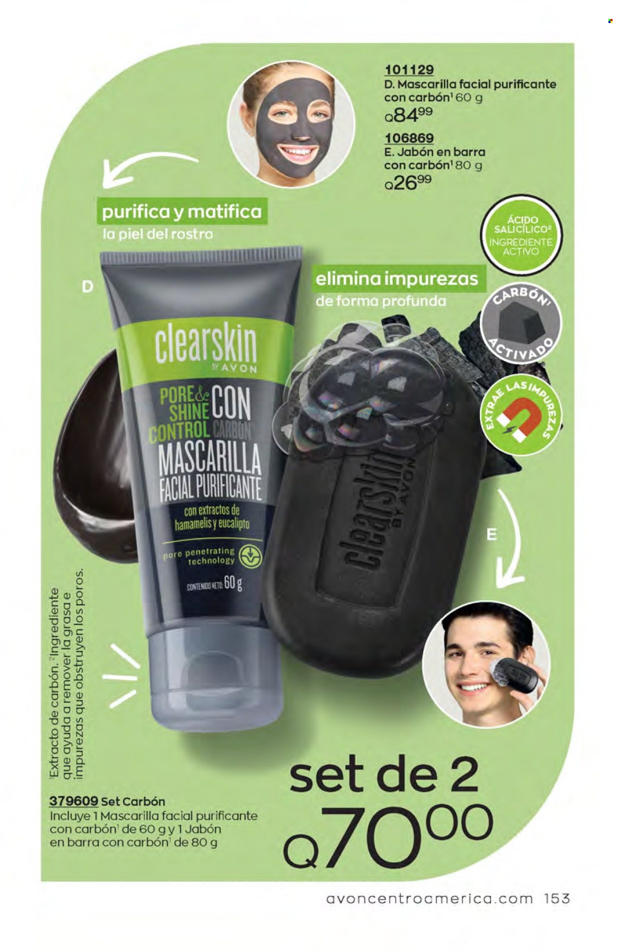 Catálogo Avon. Página 153