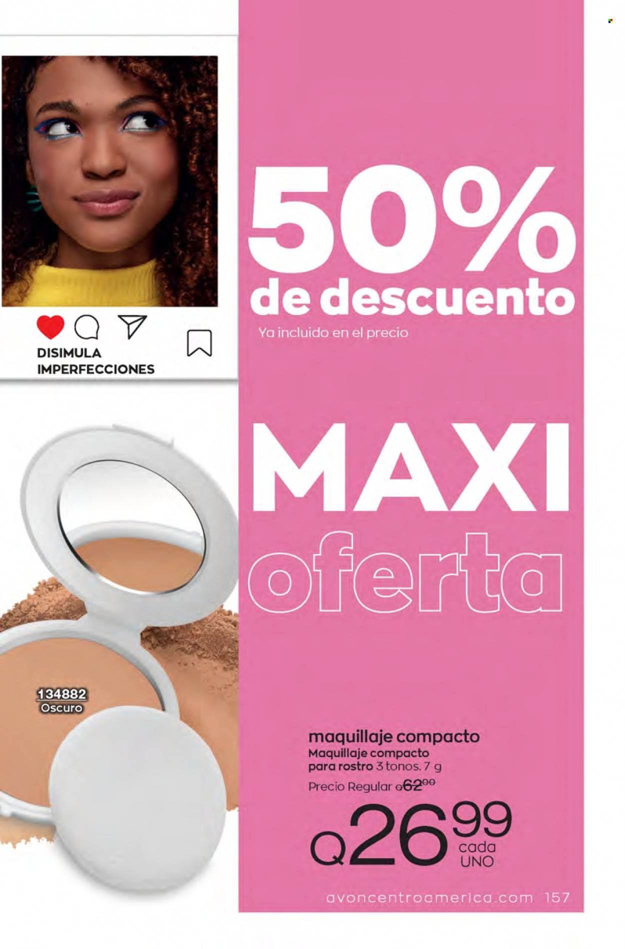 Catálogo Avon. Página 157