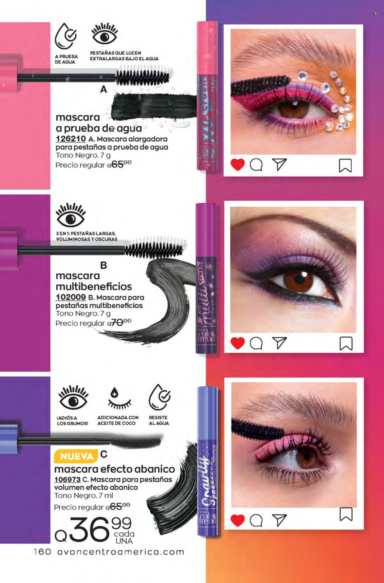 Catálogo Avon. Página 160
